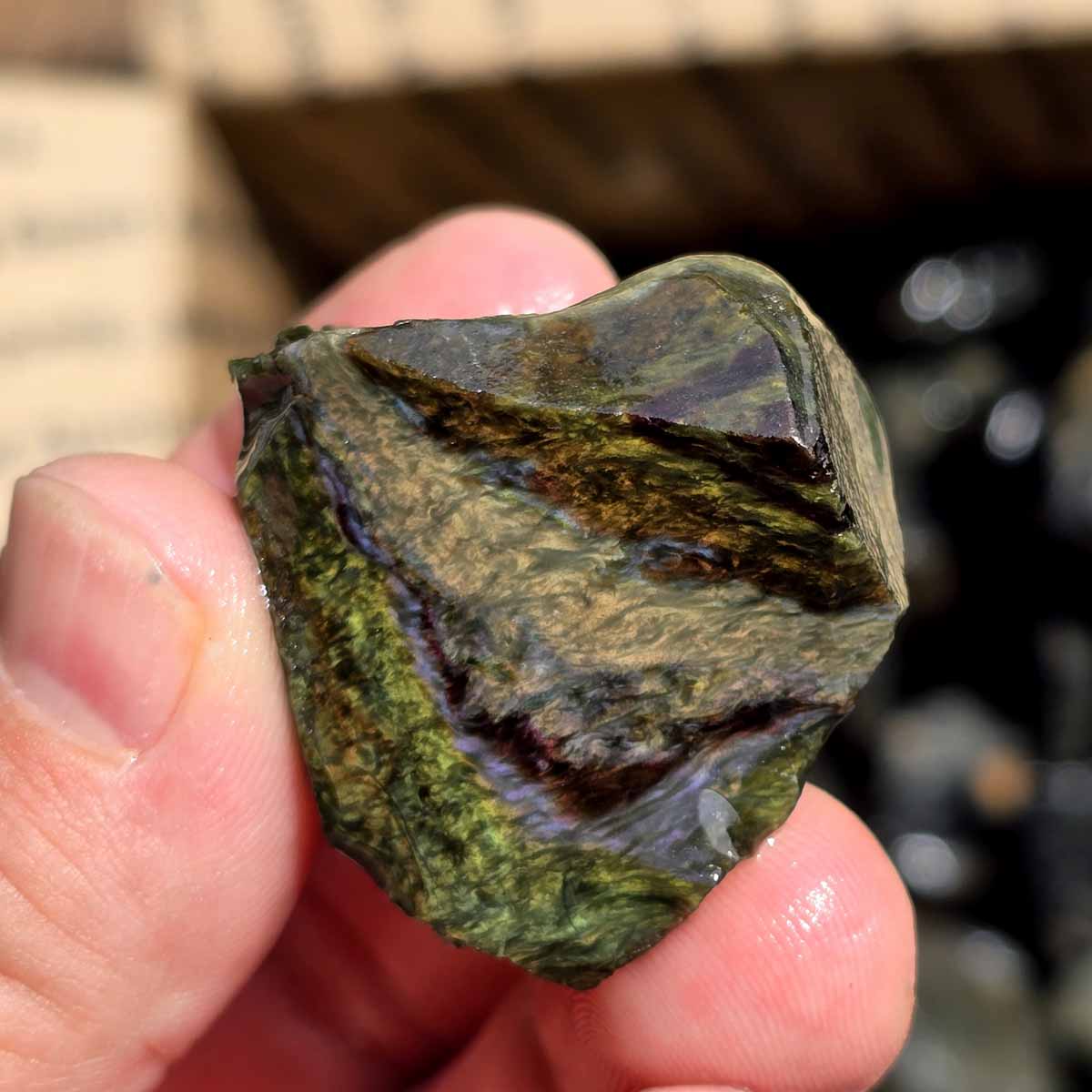 Jaw Dropping Velvet Obsidian Rough Flatrate!