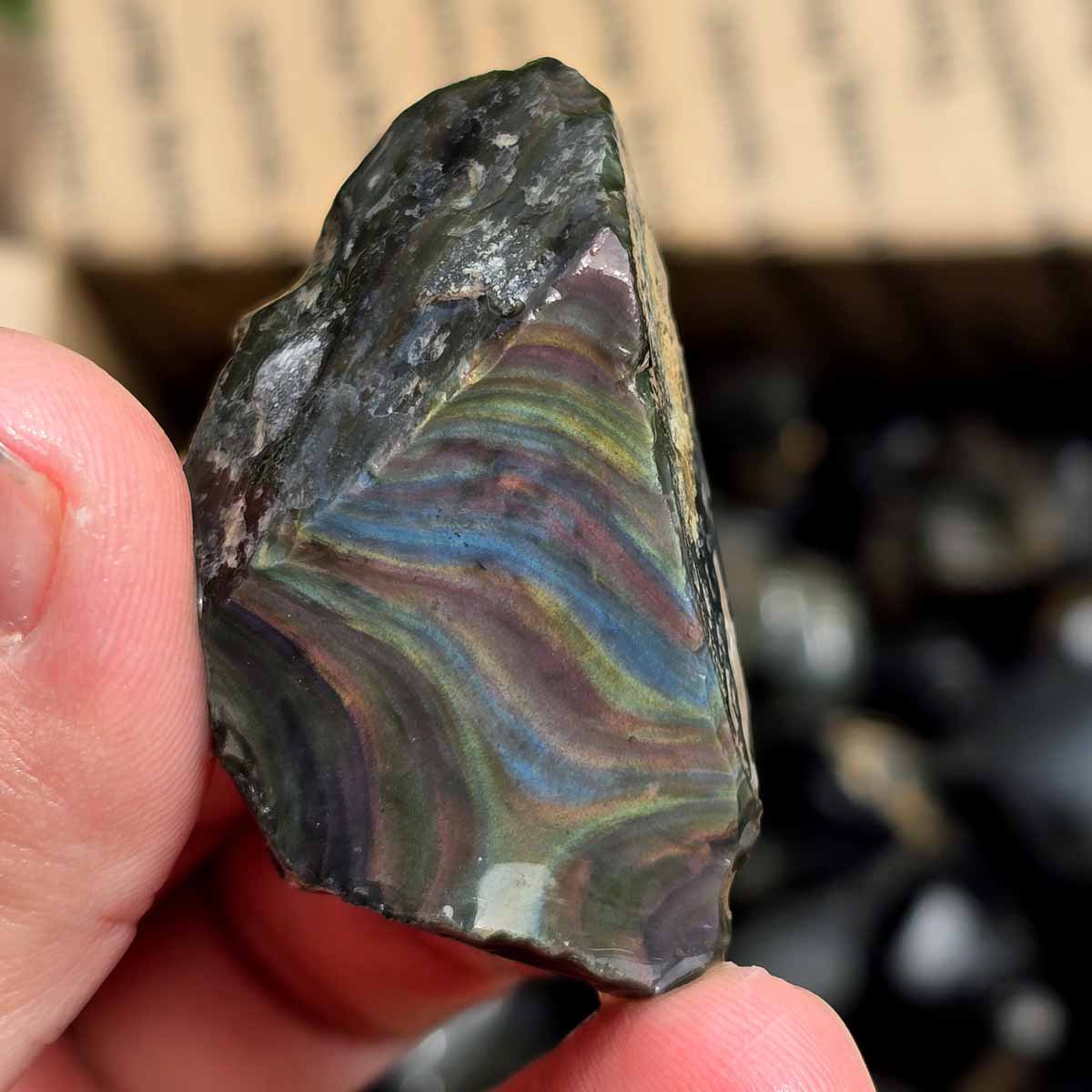 Jaw Dropping Velvet Obsidian Rough Flatrate!