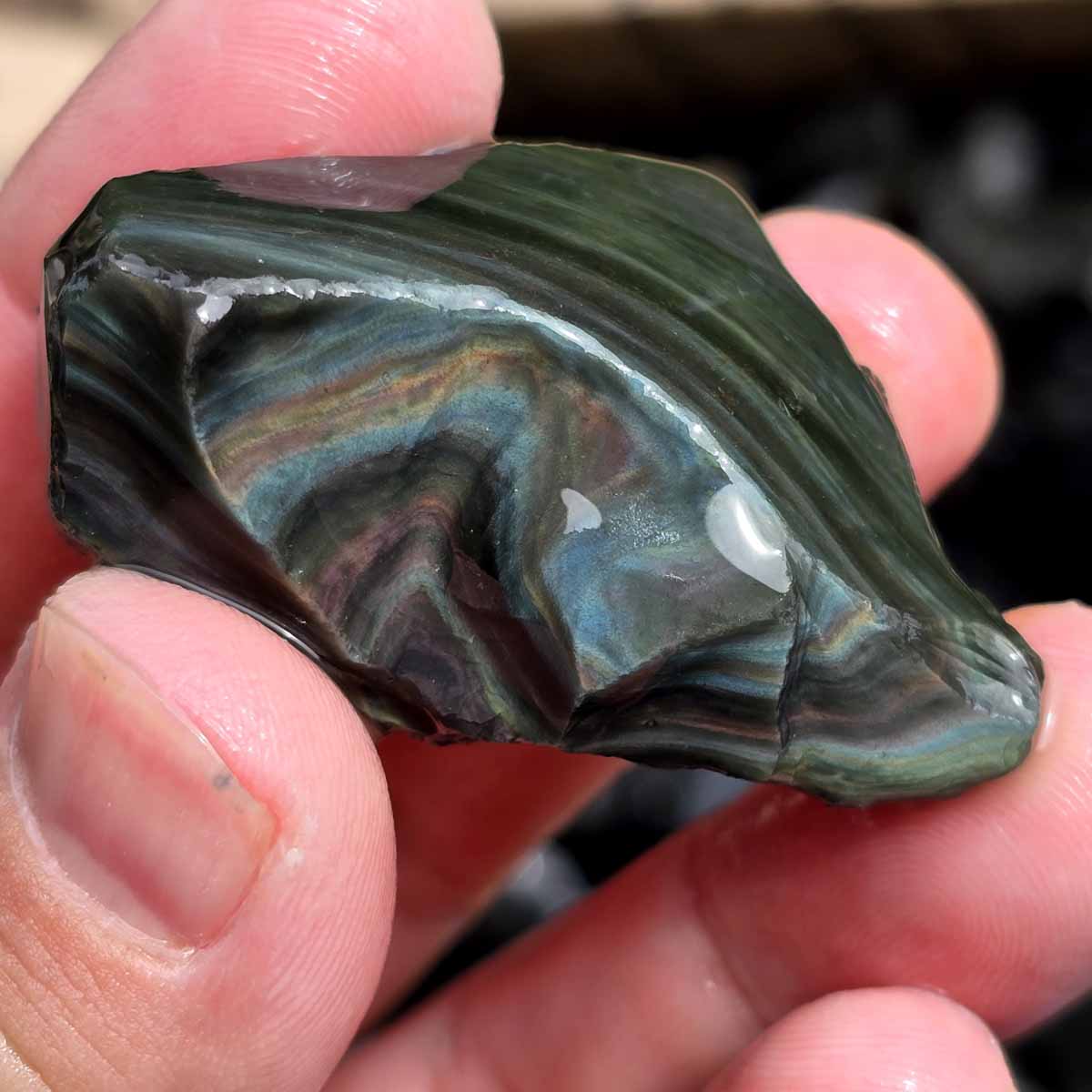 Jaw Dropping Velvet Obsidian Rough Flatrate!