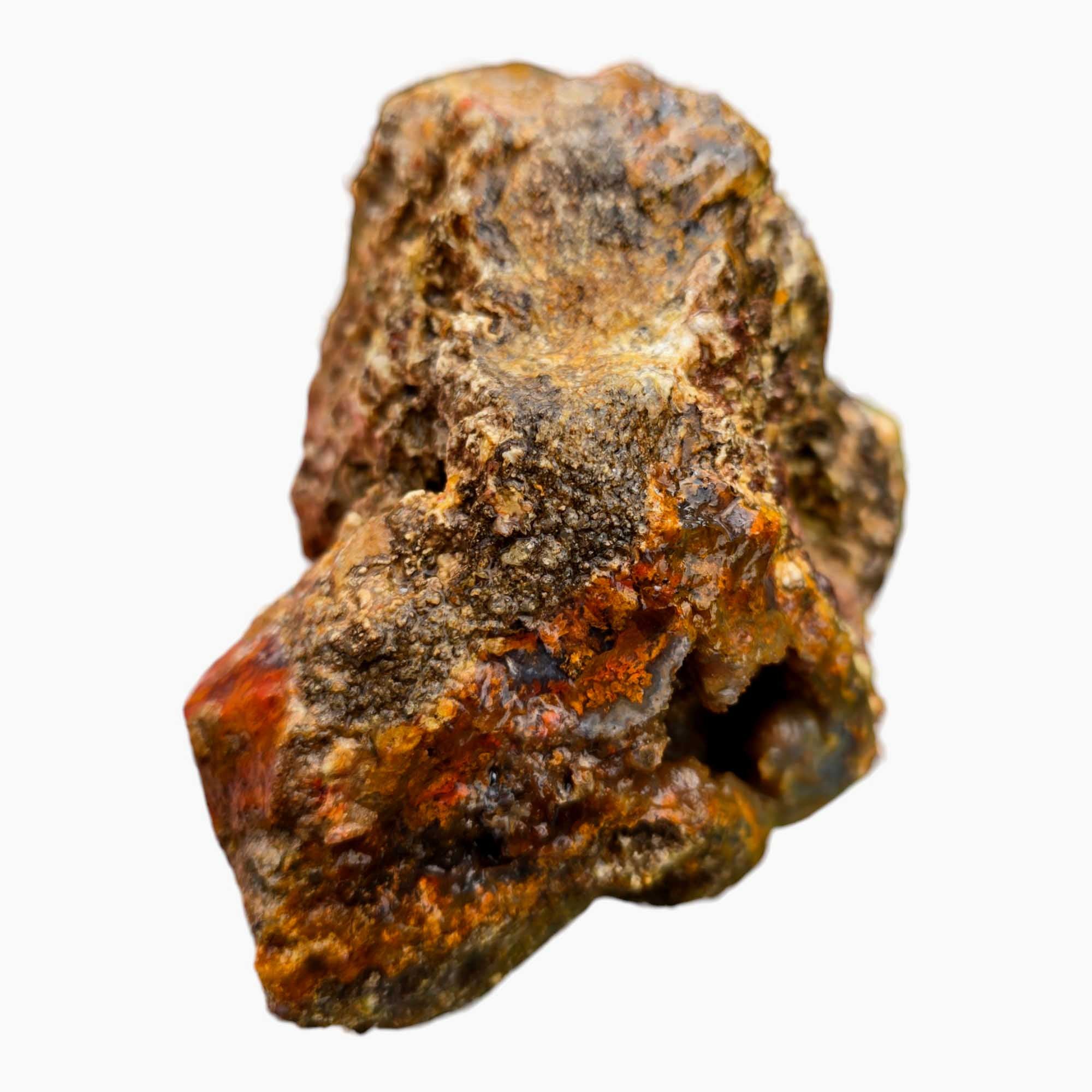 San Carlos Moss Agate Lapidary Cutting Rough Chunk Stone Cut Face