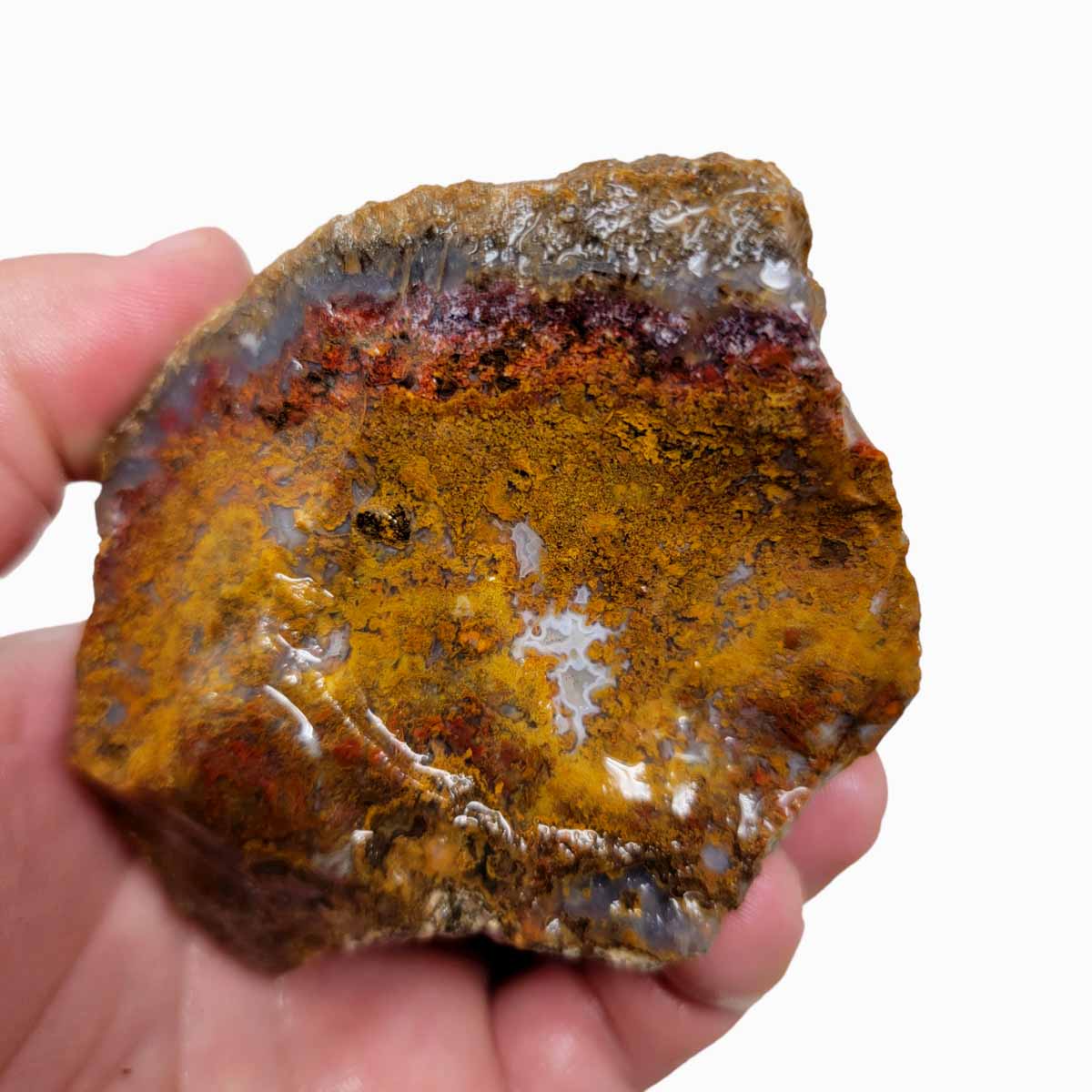 San Carlos Moss Agate Rough Chunk!