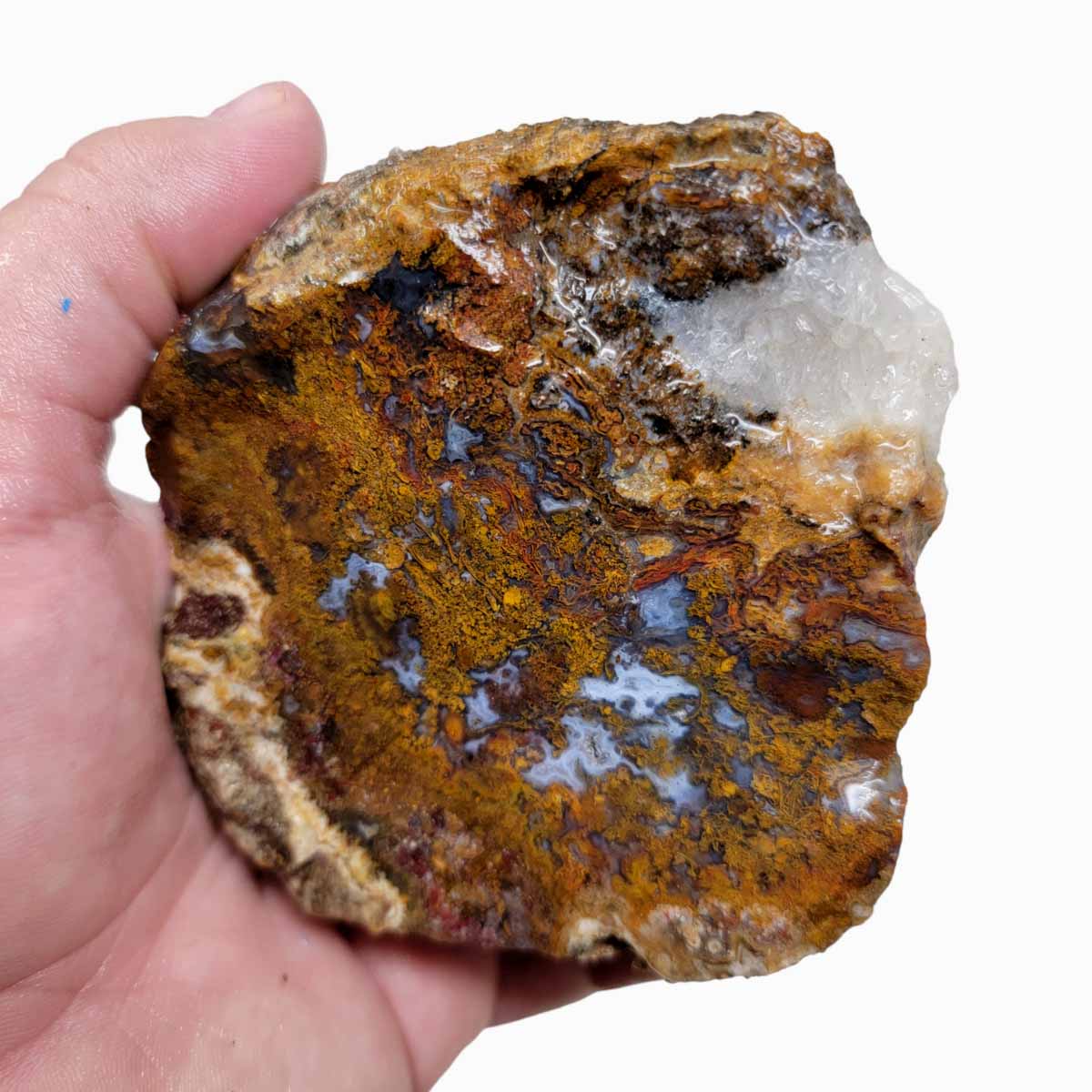 San Carlos Moss Agate Rough Chunk!