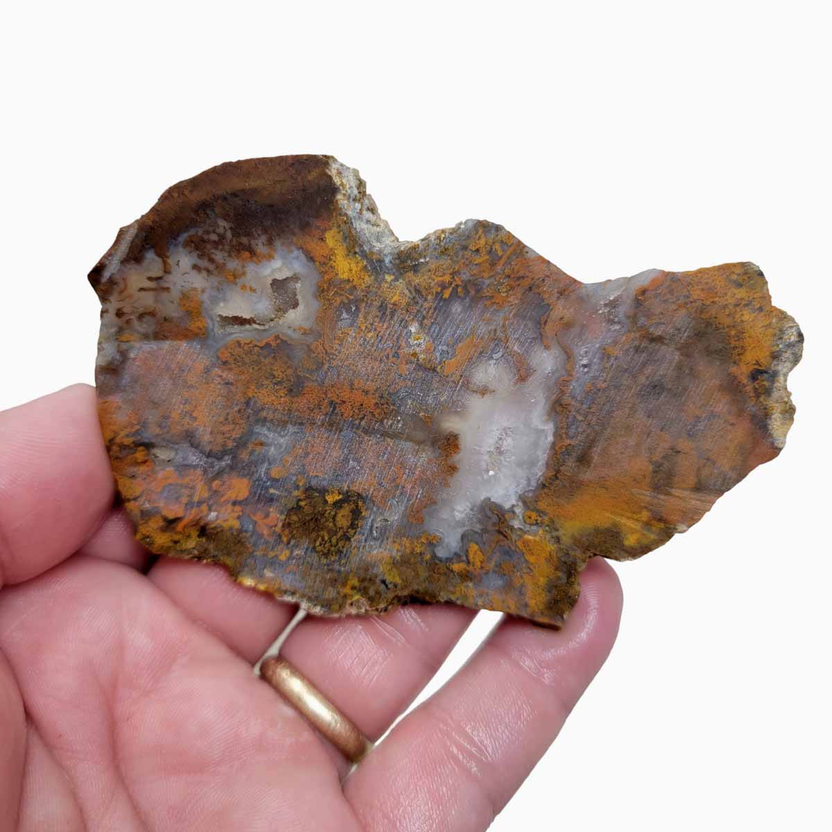 San Carlos Agate Slab!  Lapidary Stone Slab!