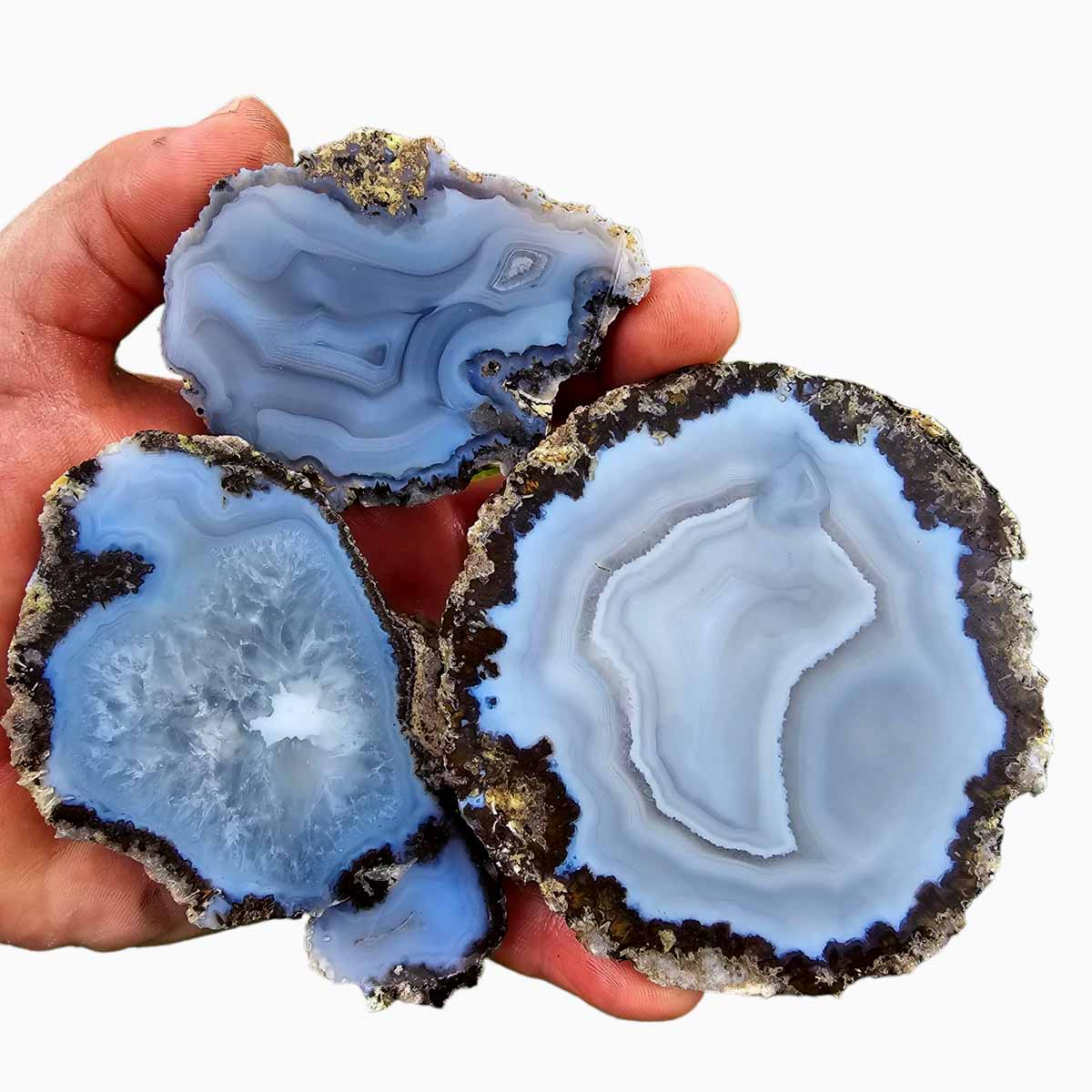 Random Pull Solid Coconut Geode Rough!  Solid Thunder Eggs!