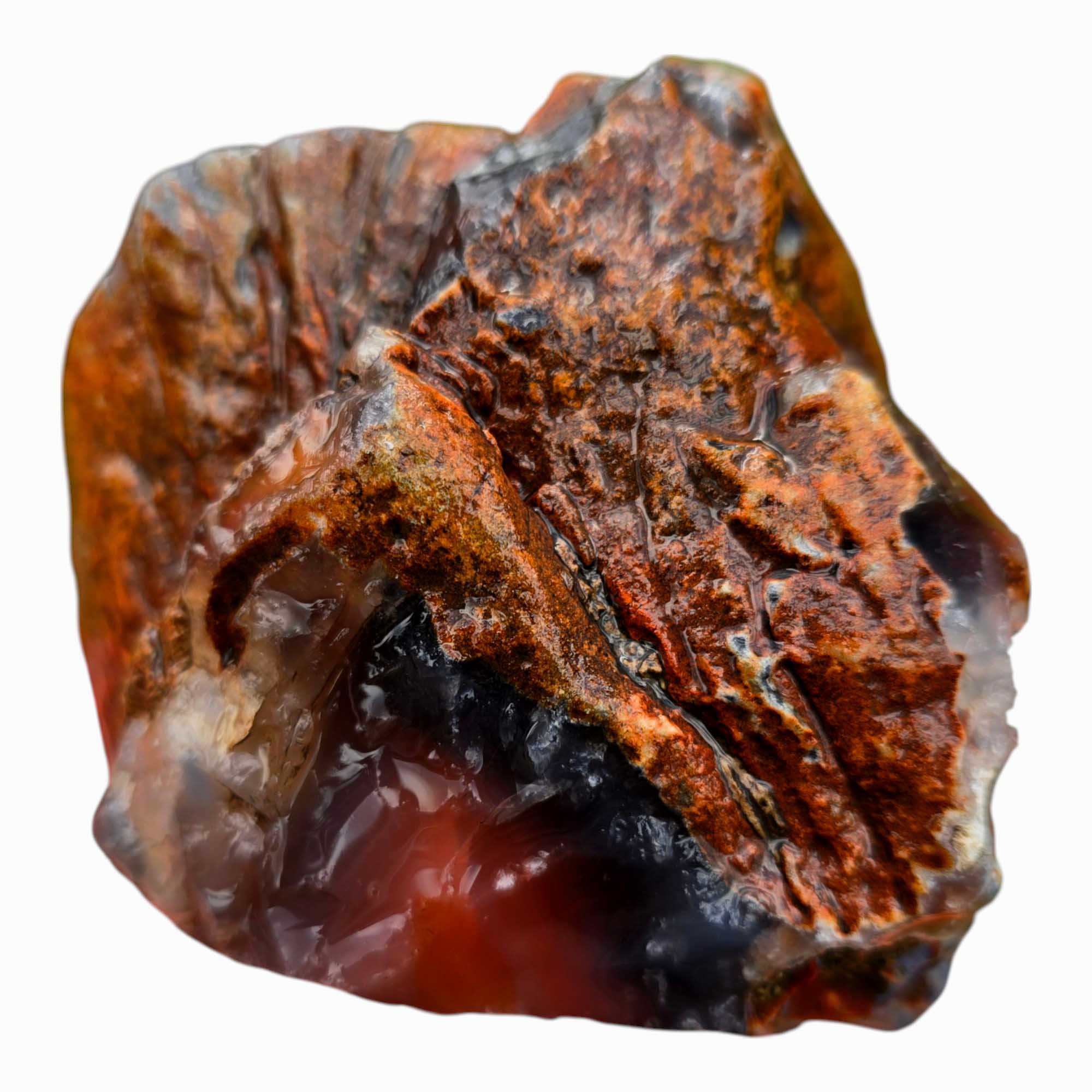 Swazi Agate Lapidary Cutting Rough Chunk
