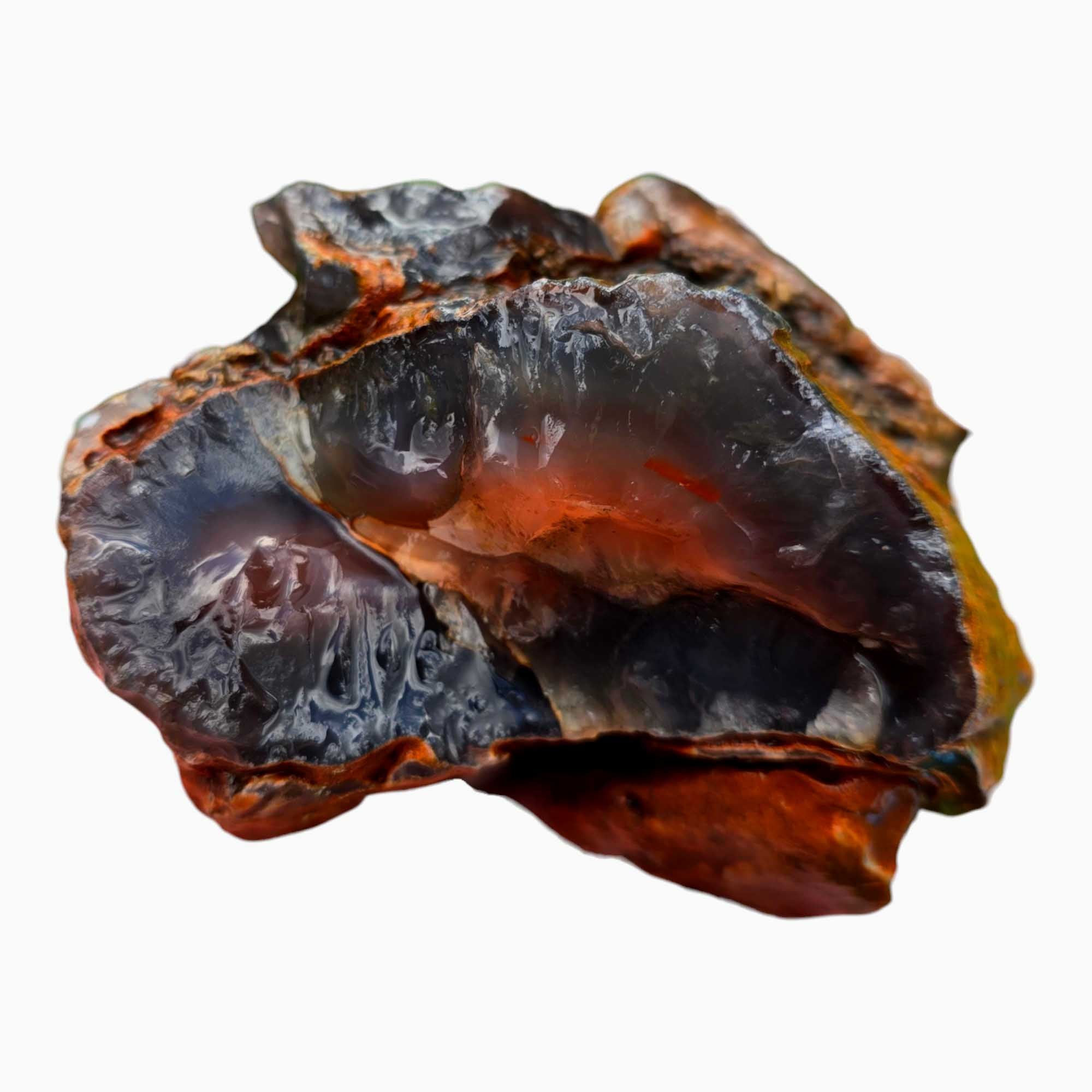 Swazi Agate Lapidary Cutting Rough Chunk