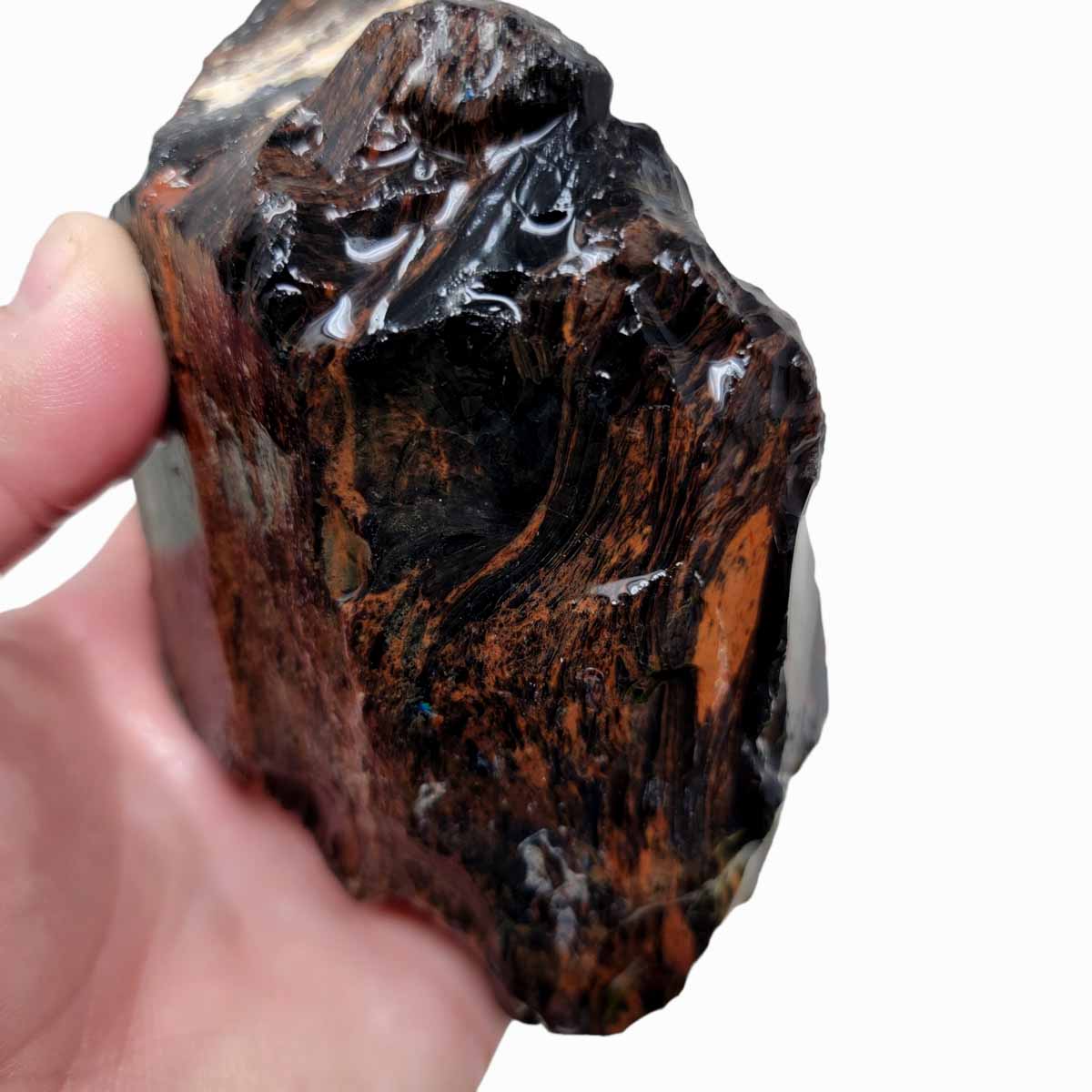 Tri-Flow Obsidian Rough Chunk!