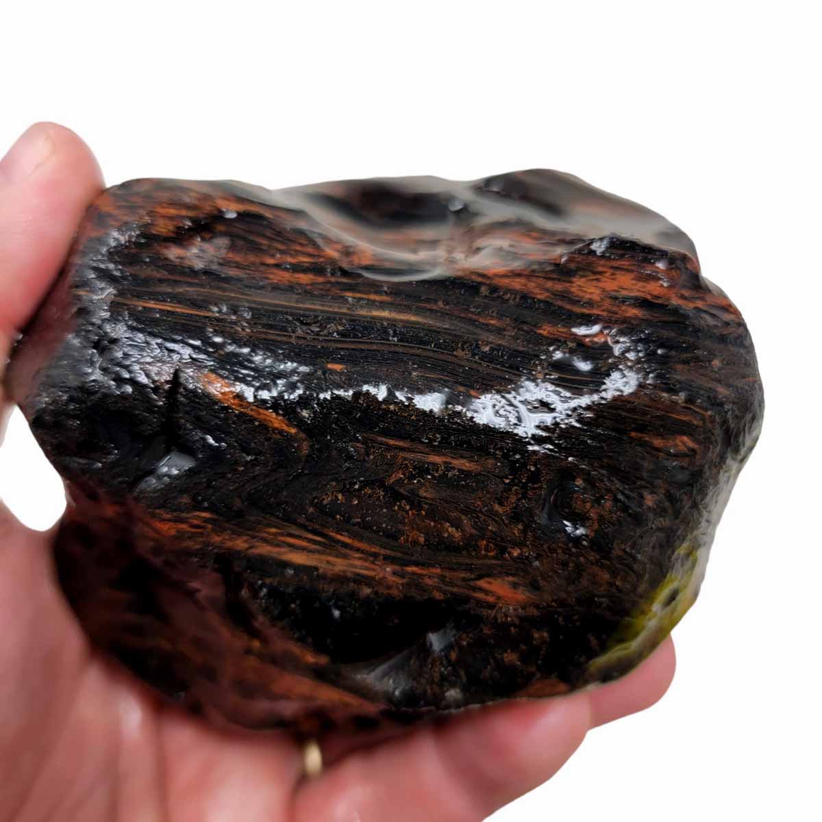Tri-Flow Obsidian Rough Chunk!