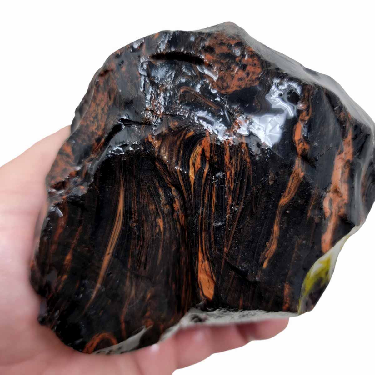 Tri-Flow Obsidian Rough Chunk!