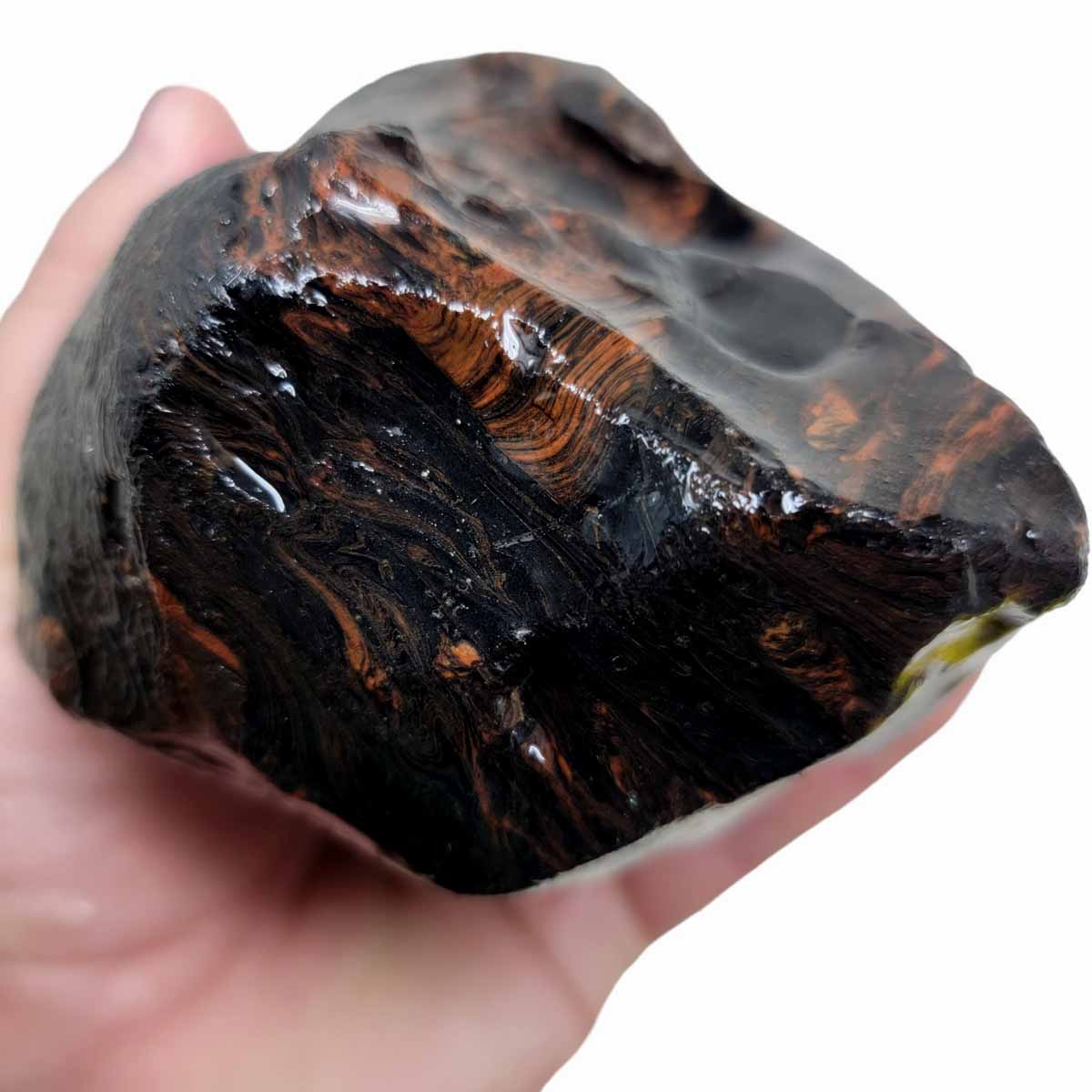 Tri-Flow Obsidian Rough Chunk!