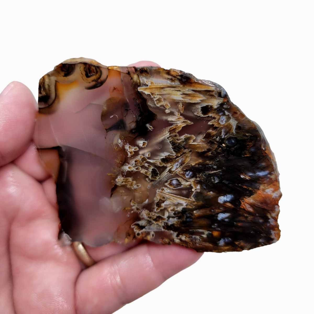 Turkish Stick Agate Slab!  Lapidary Stone Slab!