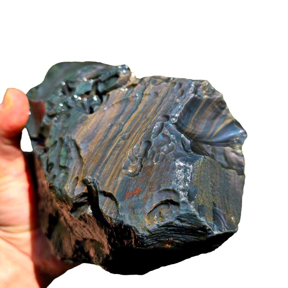 Mexican Velvet Obsidian Rough Chunk!