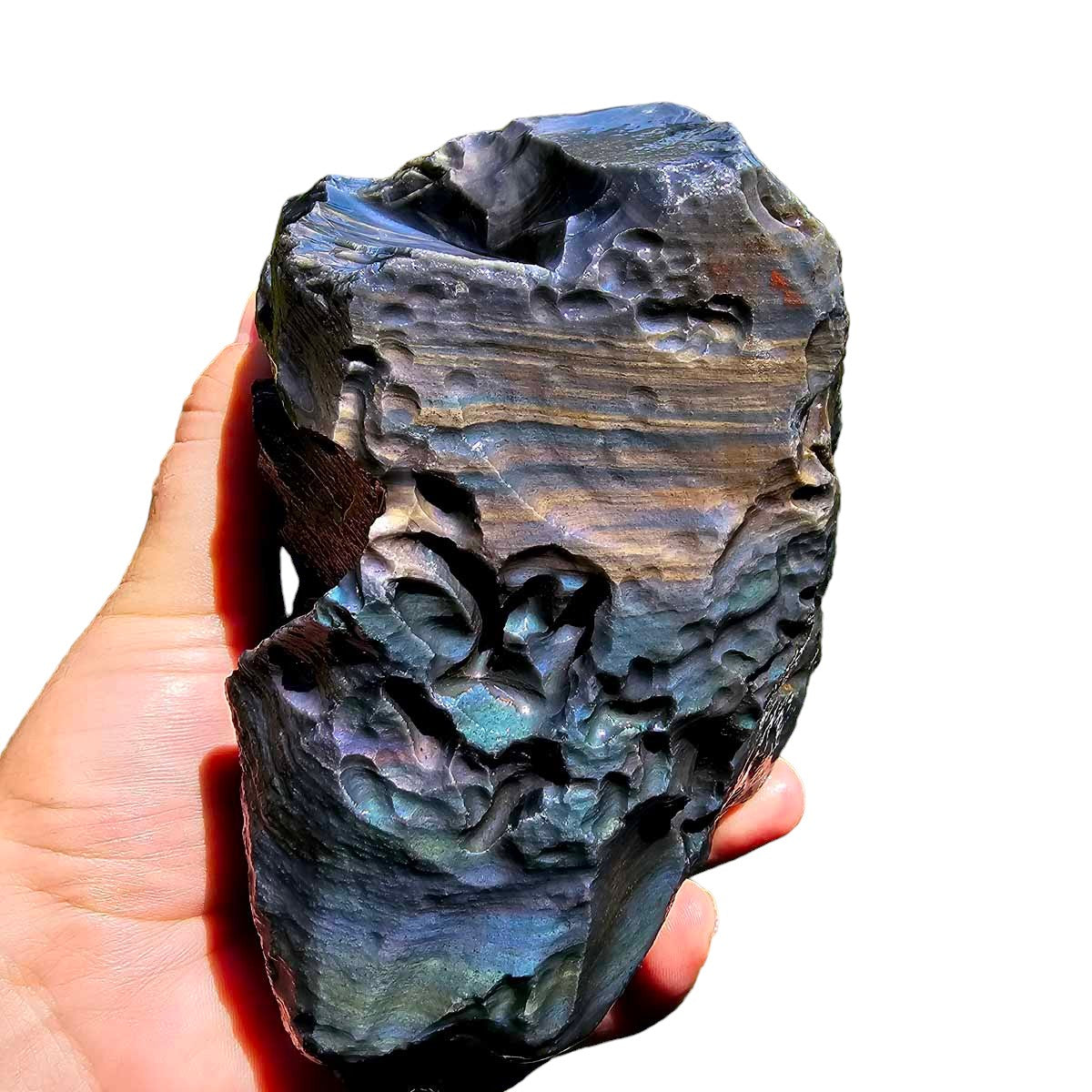 Mexican Velvet Obsidian Rough Chunk!