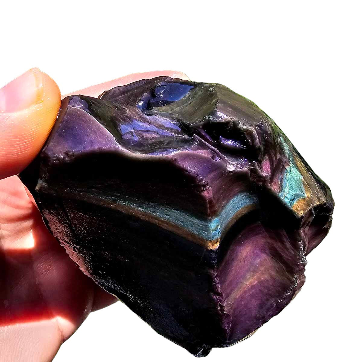 Mexican Velvet Obsidian Rough Chunk