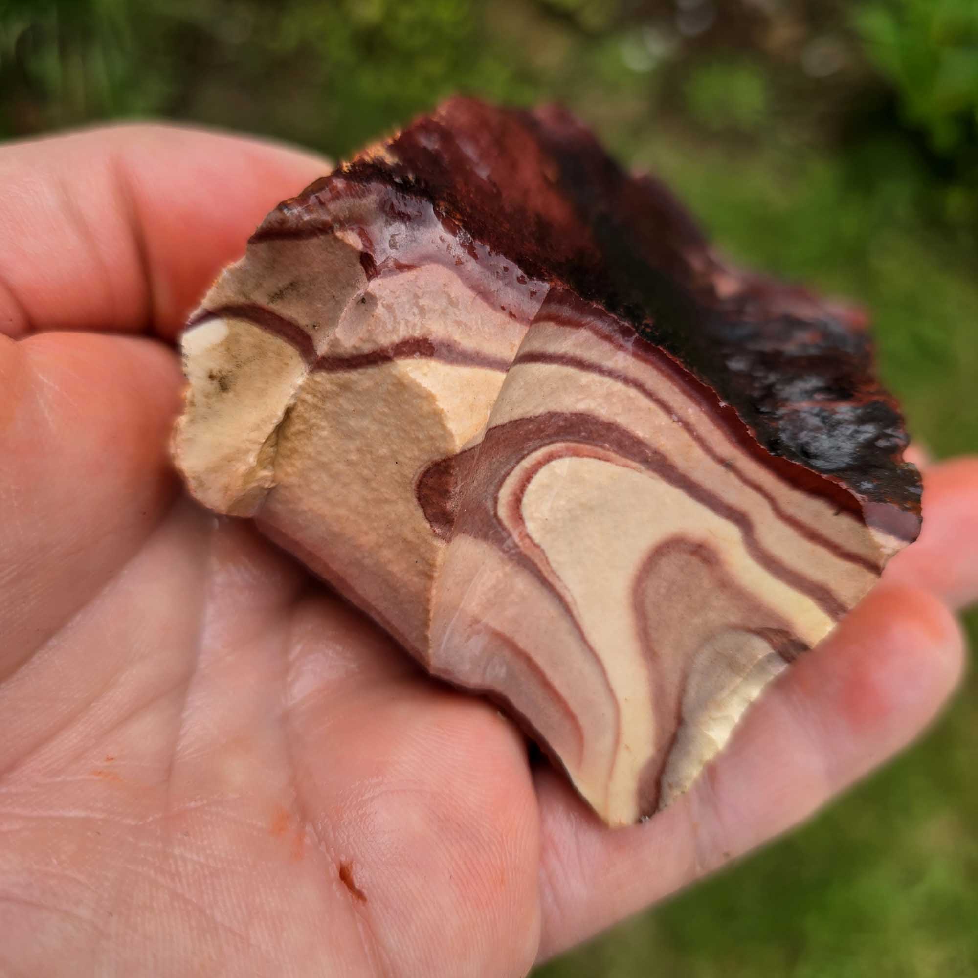 High-Grade Wonderstone Jasper Cutting Rough Flatrate Lapidary Stone