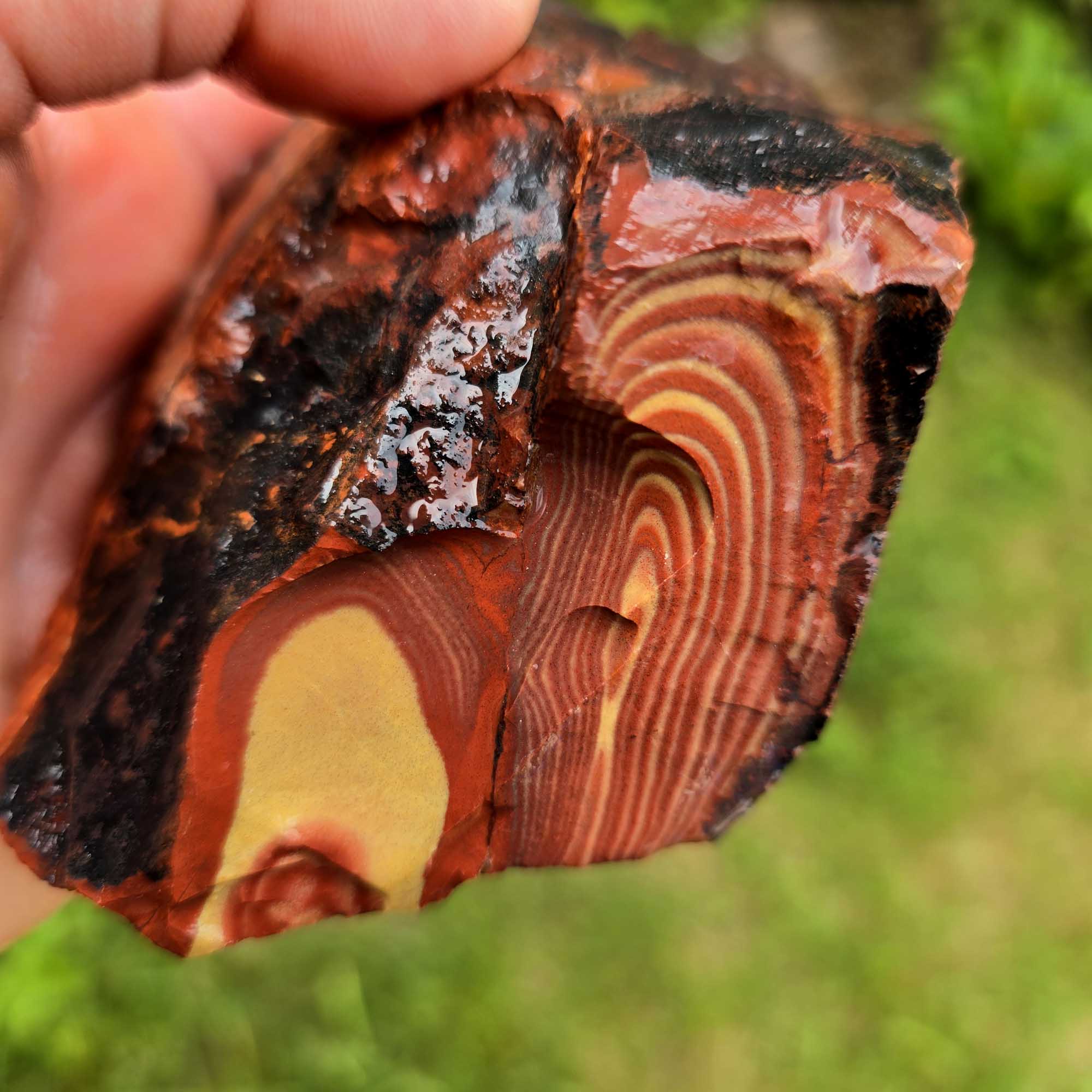 High-Grade Wonderstone Jasper Cutting Rough Flatrate Lapidary Stone