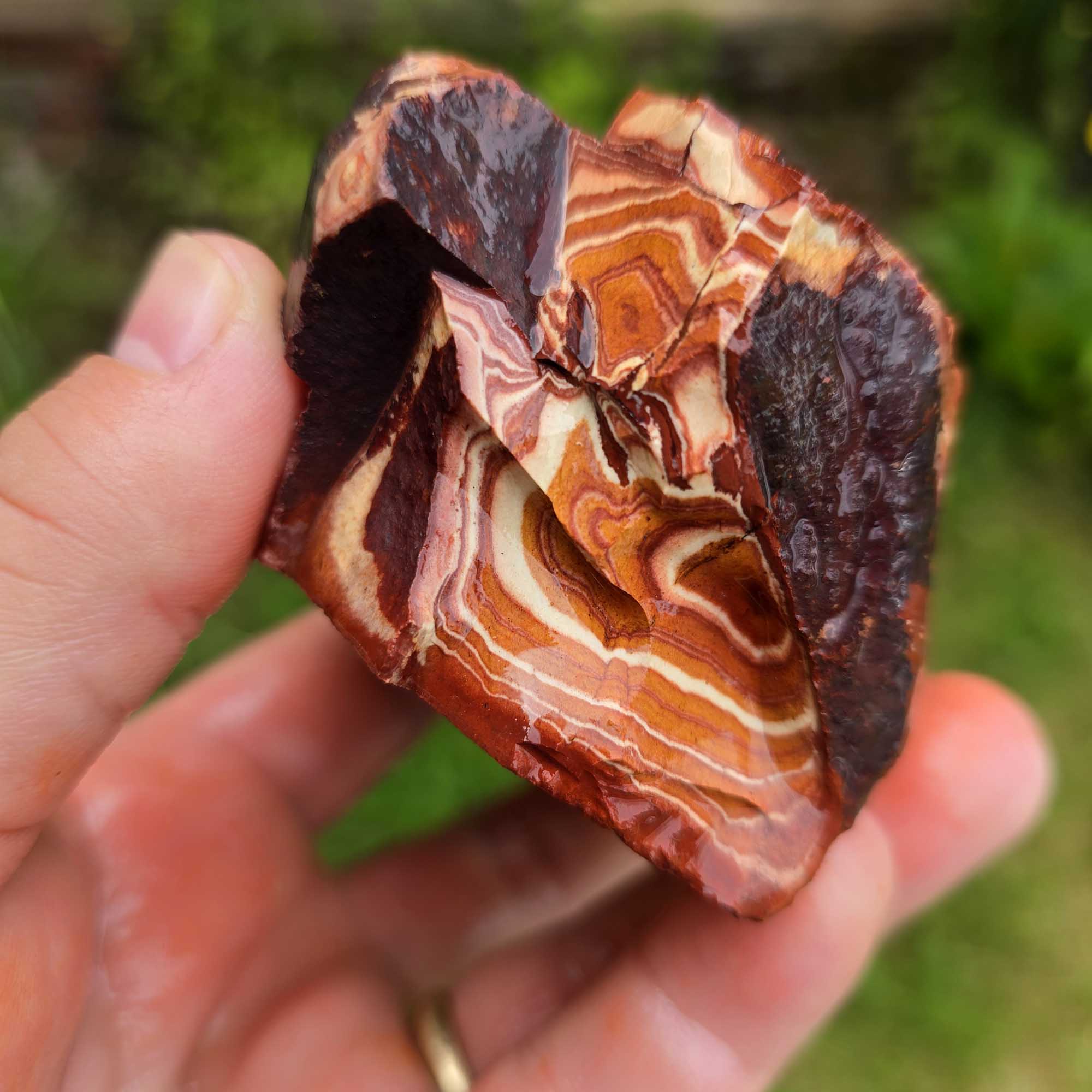 High-Grade Wonderstone Jasper Cutting Rough Flatrate Lapidary Stone