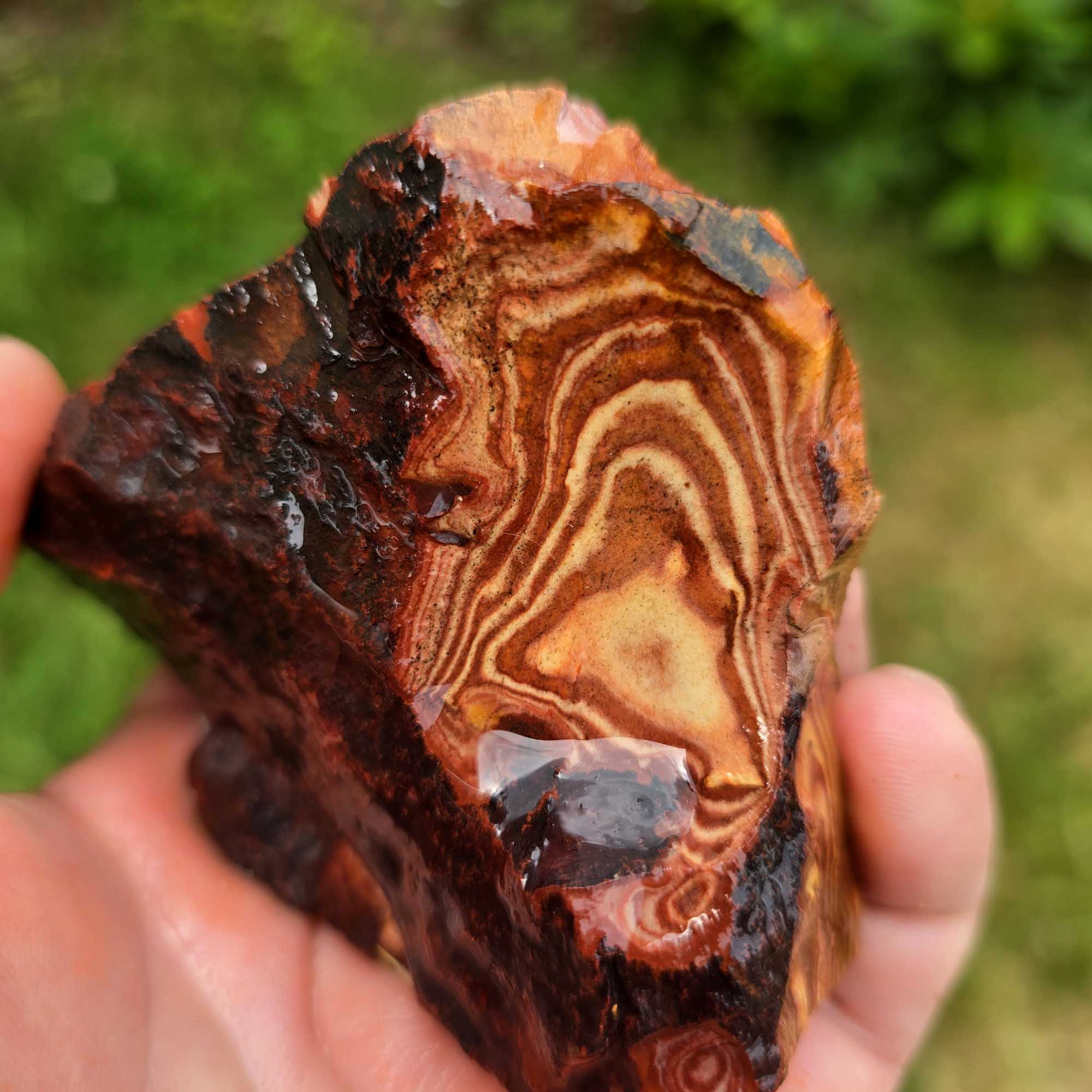 High-Grade Wonderstone Jasper Cutting Rough Flatrate Lapidary Stone
