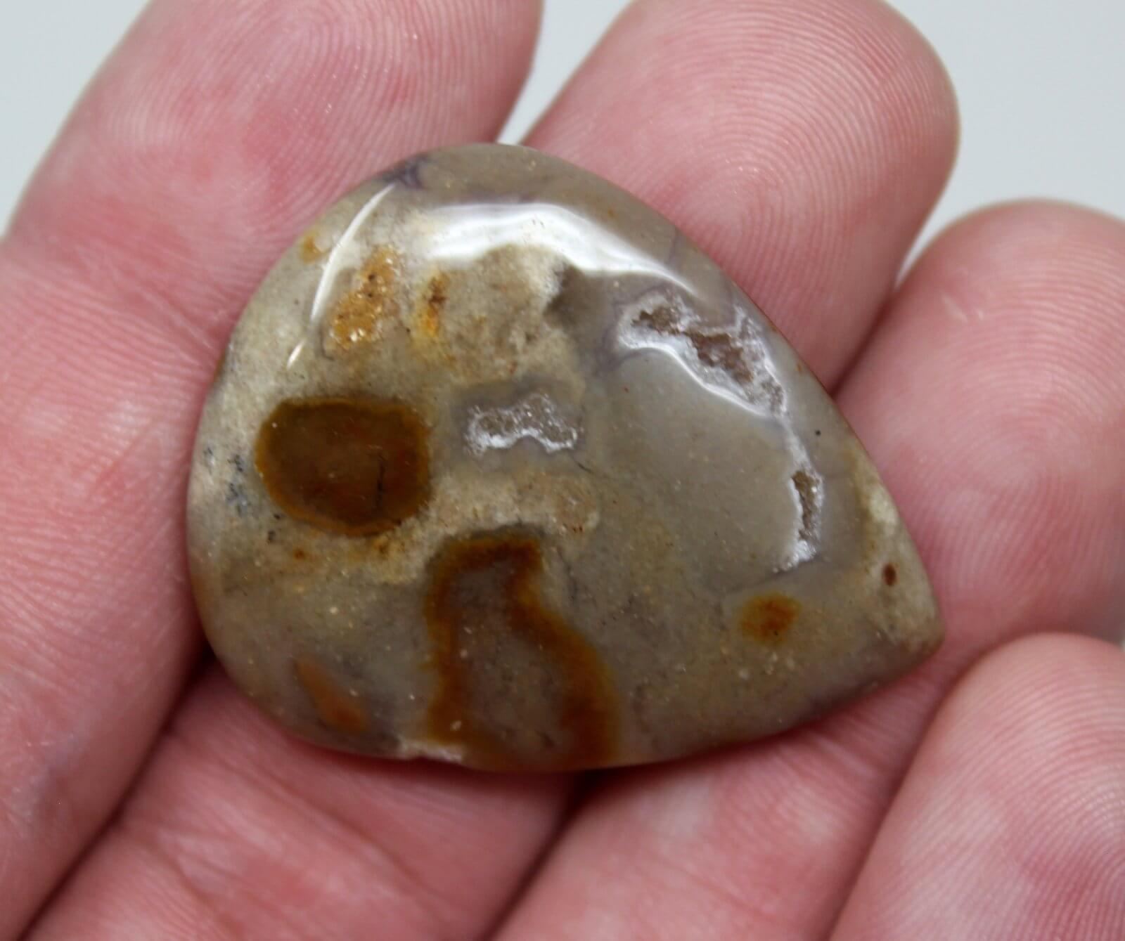 Jasper - Agate Cabochon!  Lapidary Stone Cab! - LapidaryCentral