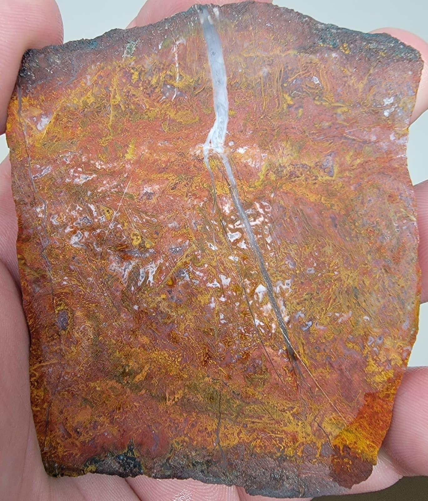 Apple Valley Agate Slab! Lapidary Stone Slab! - LapidaryCentral