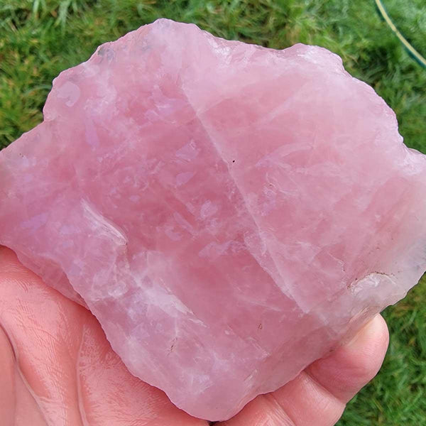 One Lbs Random Pull Rose Quartz Rough Stunning Chunks! - LapidaryCentral