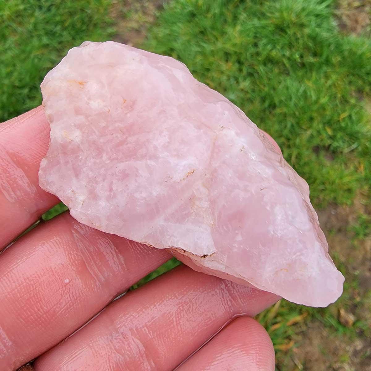 25lb cheapest rough rose quartz slab