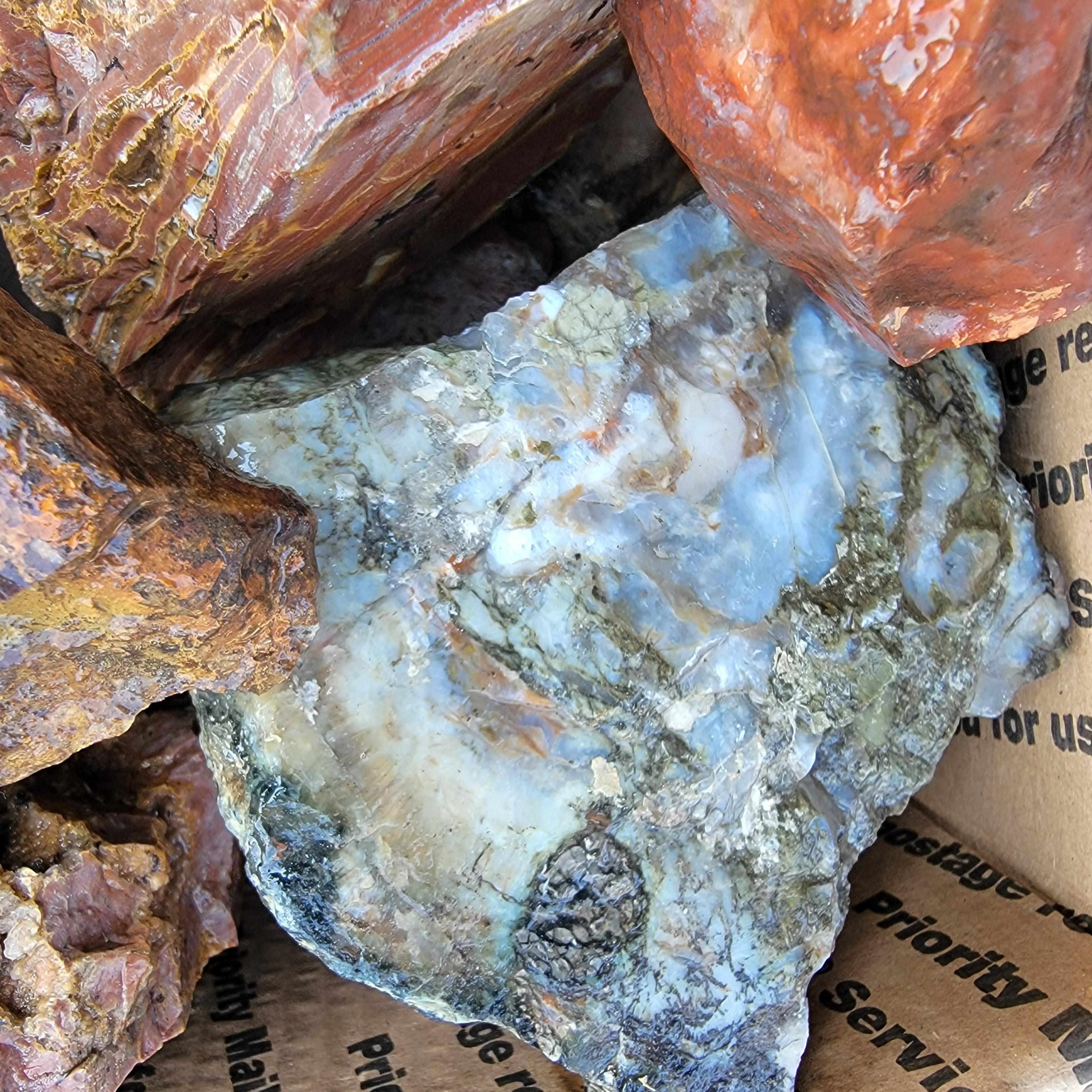 Mix Lapidary Rough Discount Flatrate Box! - LapidaryCentral