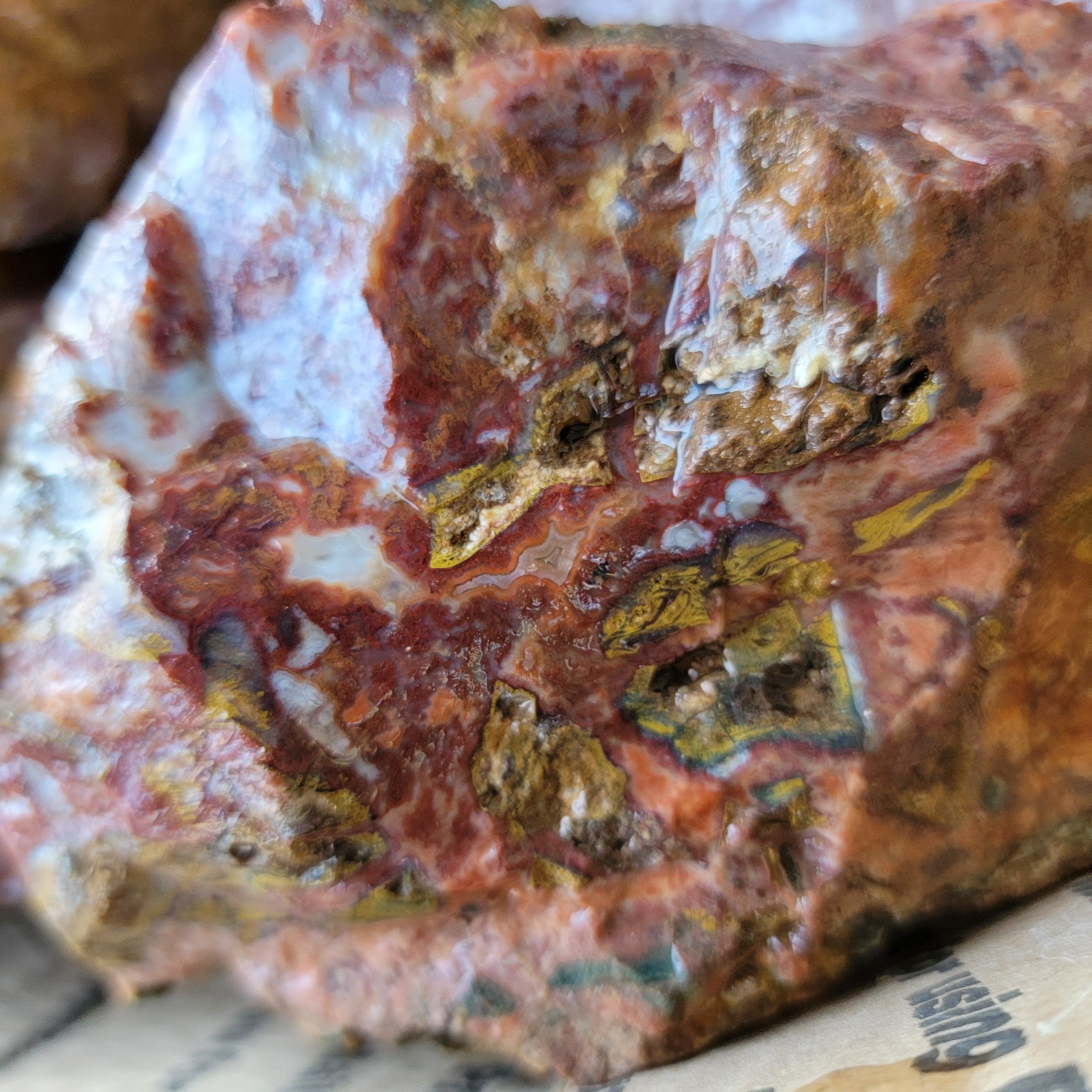 Apple Valley Agate Cutting Rough Flatrate! - LapidaryCentral