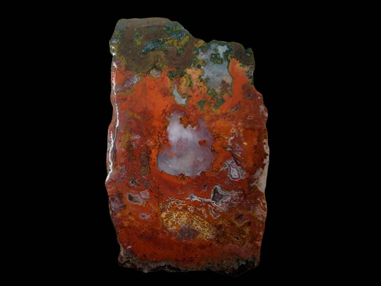 Apple Valley Agate Slab!  Lapidary Stone Slab! - LapidaryCentral