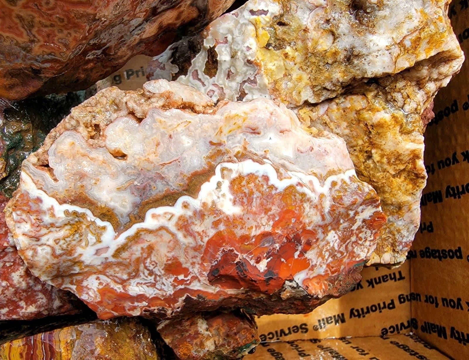 Apple Valley Agate Cutting Rough Flatrate! - LapidaryCentral