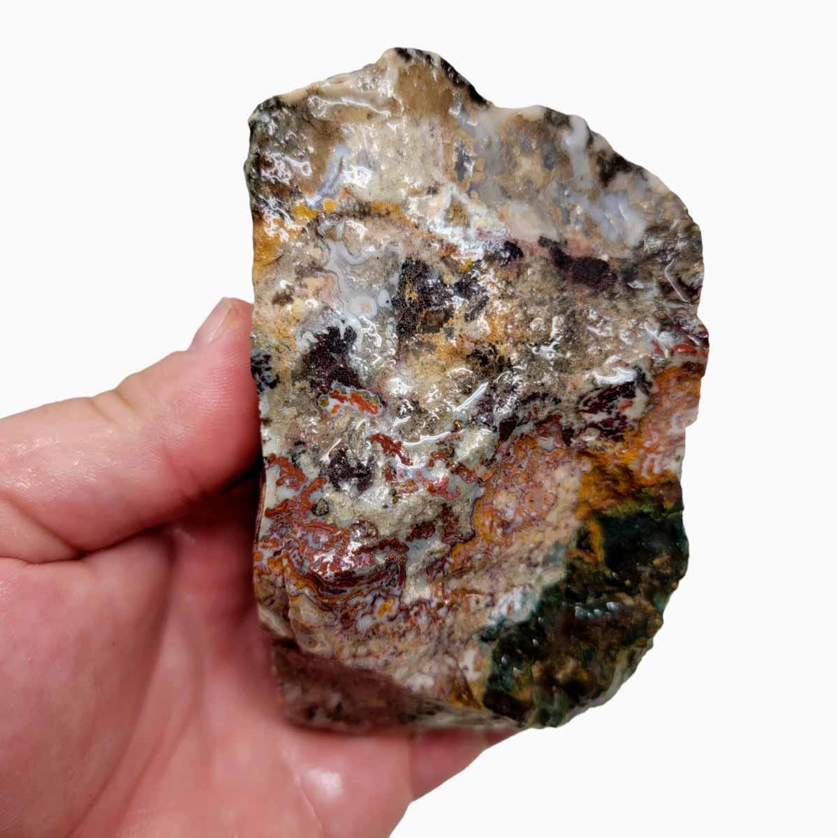 Apple Valley Agate Rough Chunk! - Lapidary Central