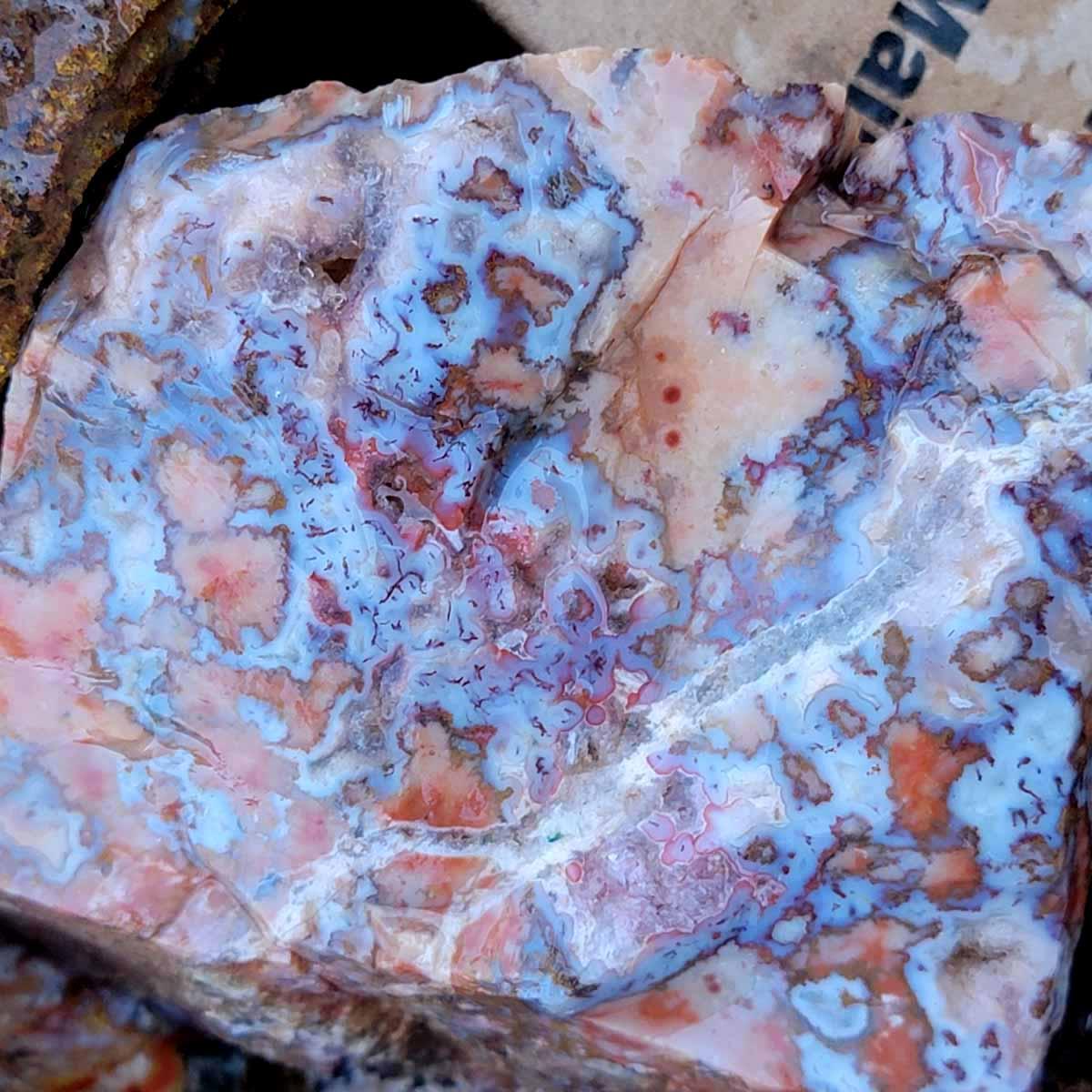 Apple Valley Agate Cutting Rough Flatrate! - Lapidary Central