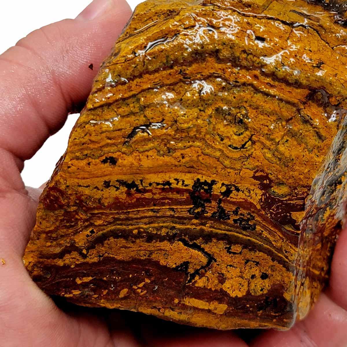 Apple Valley Jasper Rough Chunk! - LapidaryCentral