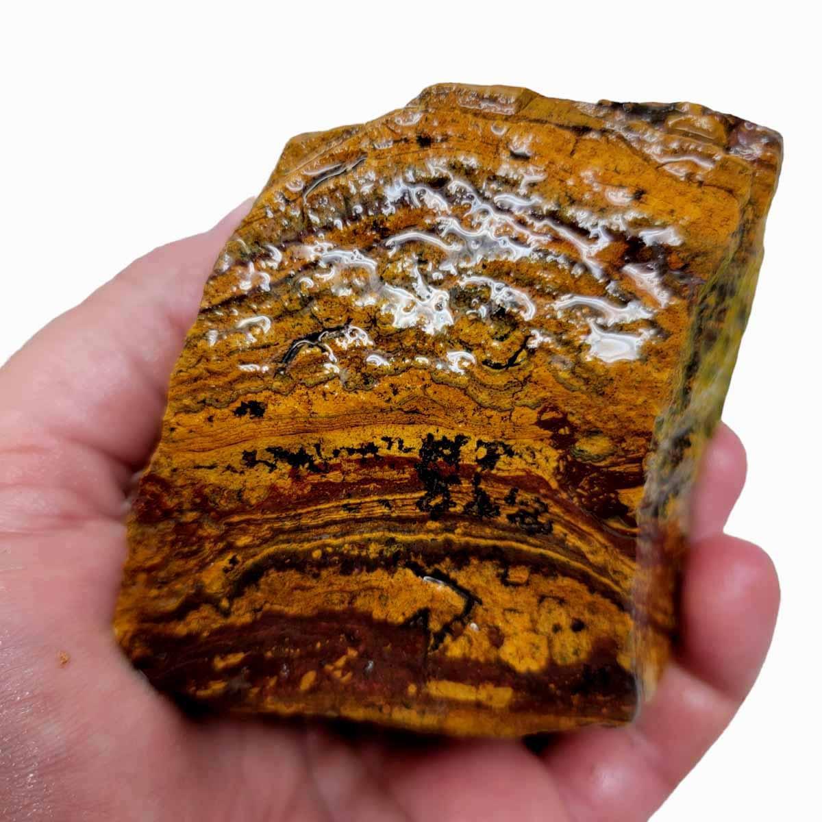 Apple Valley Jasper Rough Chunk! - LapidaryCentral