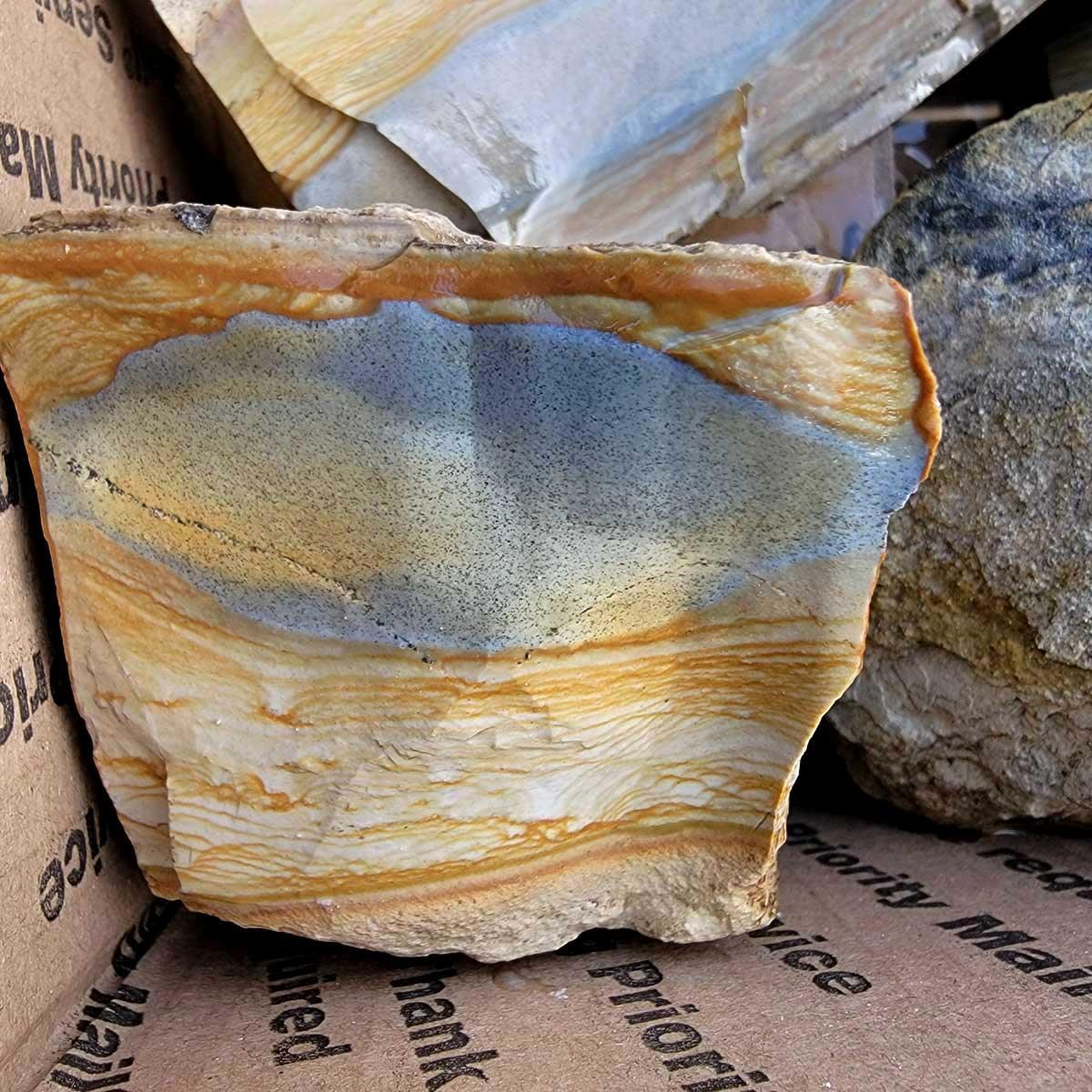 Old Stock Arroyo Picture Jasper Rough Flatrate! - LapidaryCentral