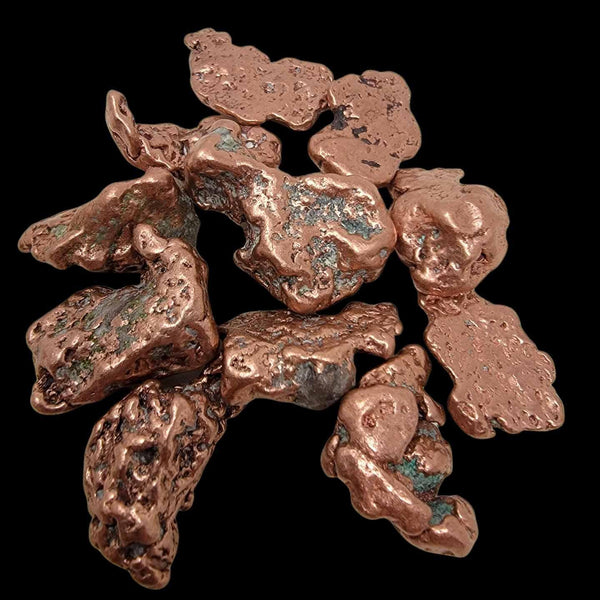 Random Pull Michigan Tumbled Native Copper Nuggets! - LapidaryCentral