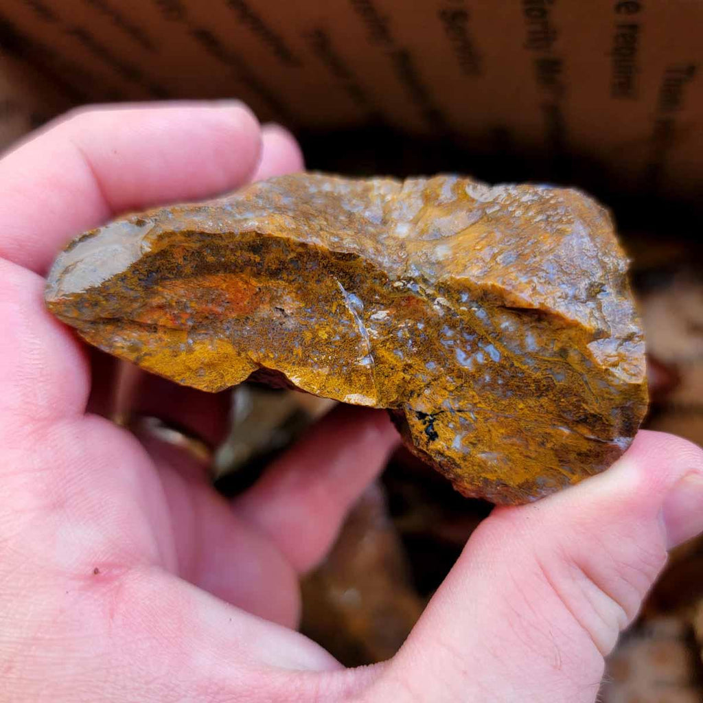 RARE Rim Jasper Bat Cave Moss Agate Rough Cutting Flatrate!