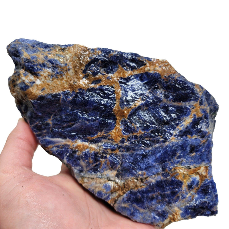 Uruguay Sodalite Rough Chunk! - LapidaryCentral