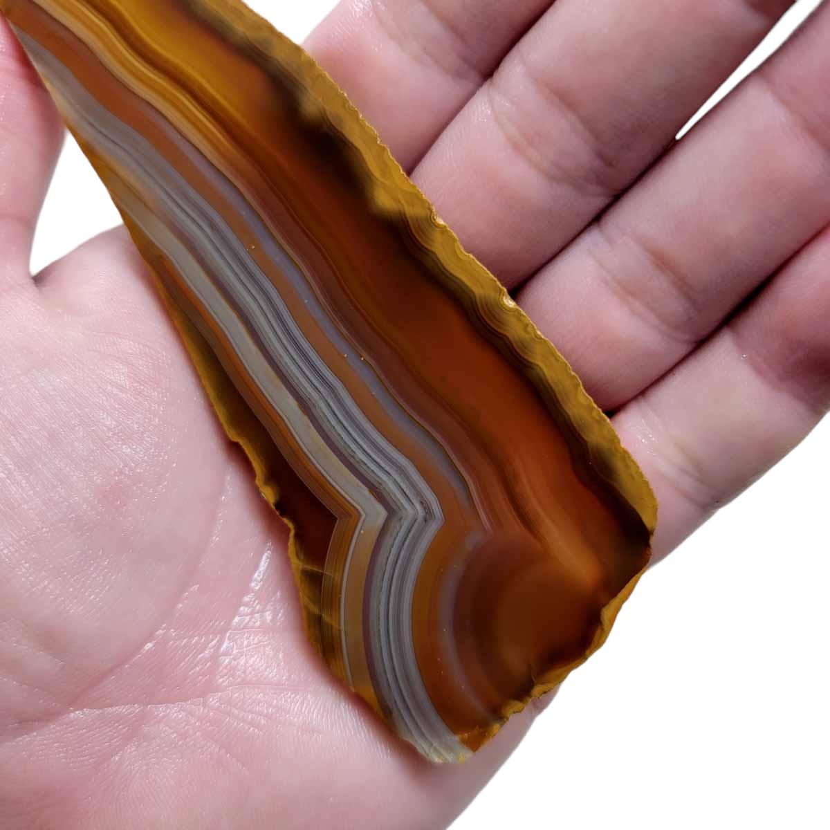 Brazilian Agate Slab! Lapidary Stone Slab! - Lapidary Central