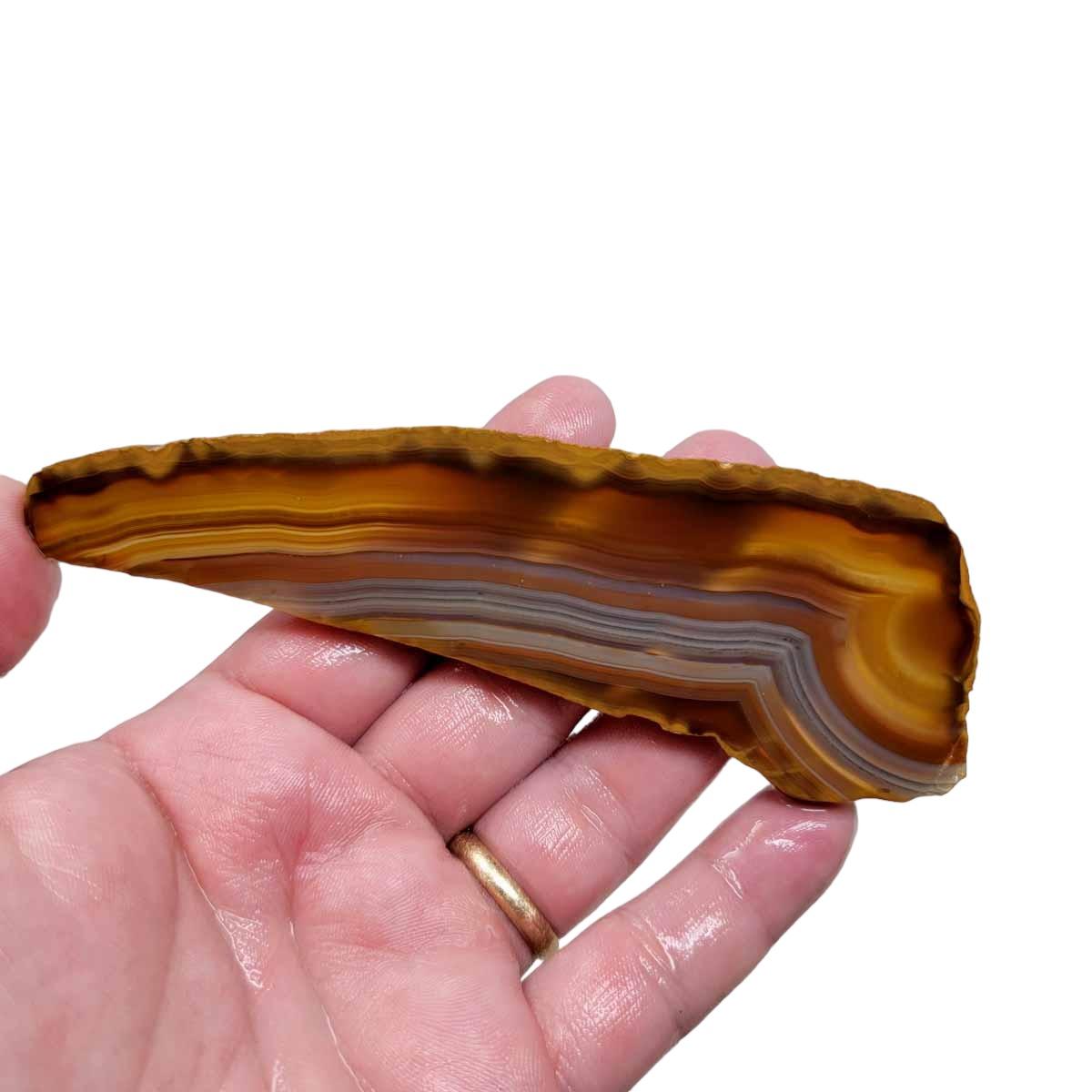 Brazilian Agate Slab! Lapidary Stone Slab! - Lapidary Central