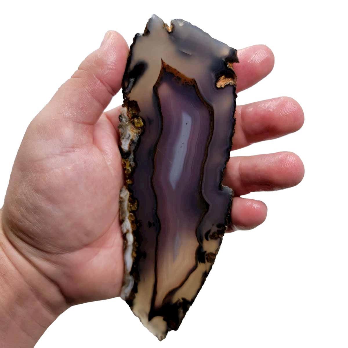 Brazilian Agate Slab!  Lapidary Stone Slab! - LapidaryCentral