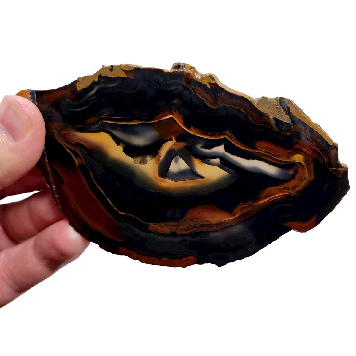 Brazilian Agate Slab!  Lapidary Stone Slab! - LapidaryCentral