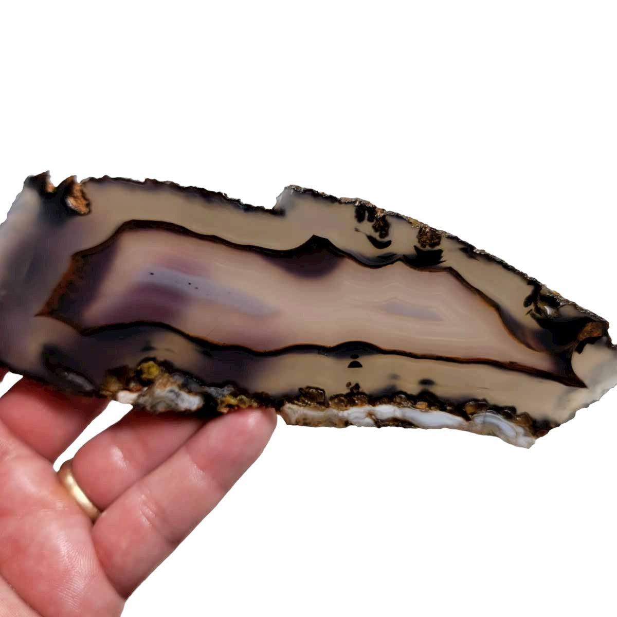 Brazilian Agate Slab!  Lapidary Stone Slab! - LapidaryCentral