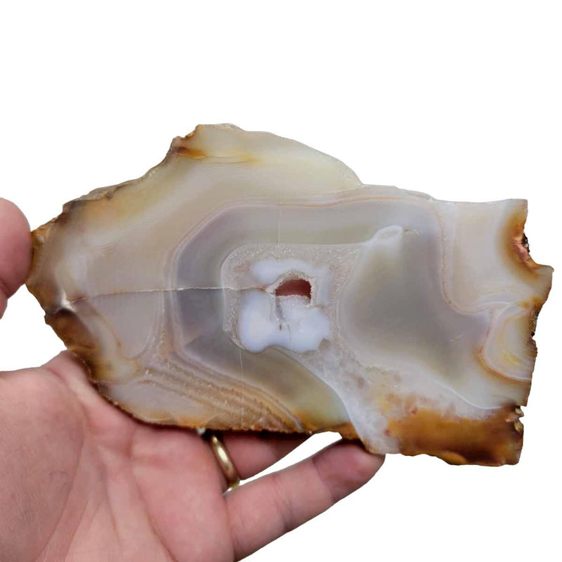 Brazilian Agate Slab!  Lapidary Stone Slab! - LapidaryCentral