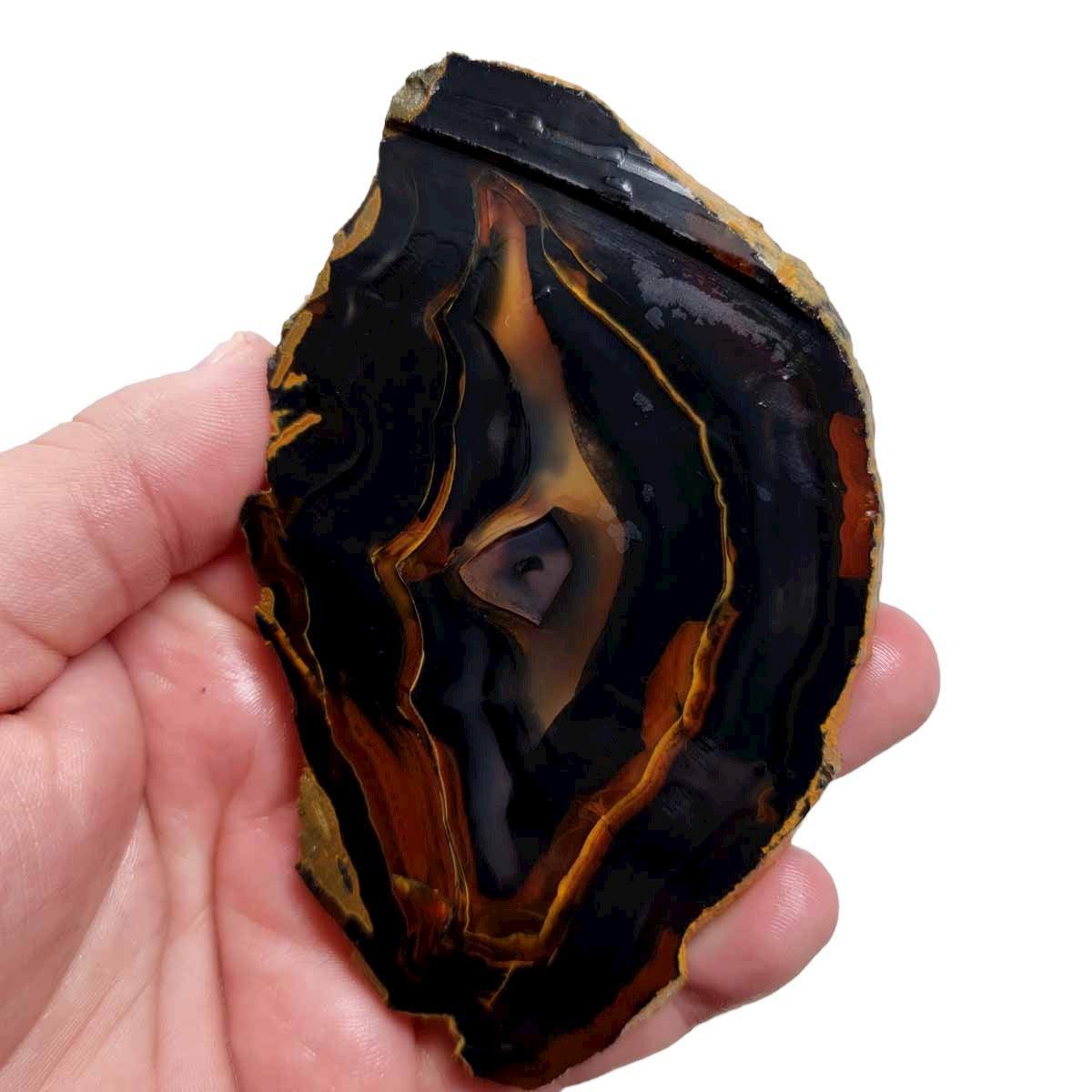 Brazilian Agate Slab!  Lapidary Stone Slab! - LapidaryCentral