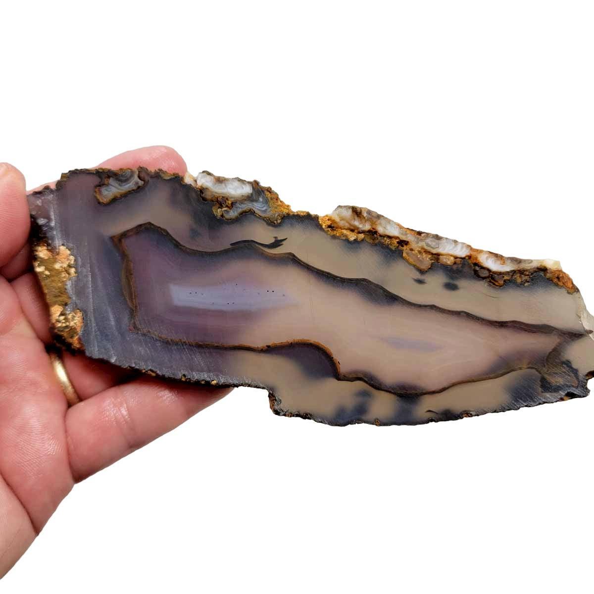 Brazilian Agate Slab!  Lapidary Stone Slab! - LapidaryCentral