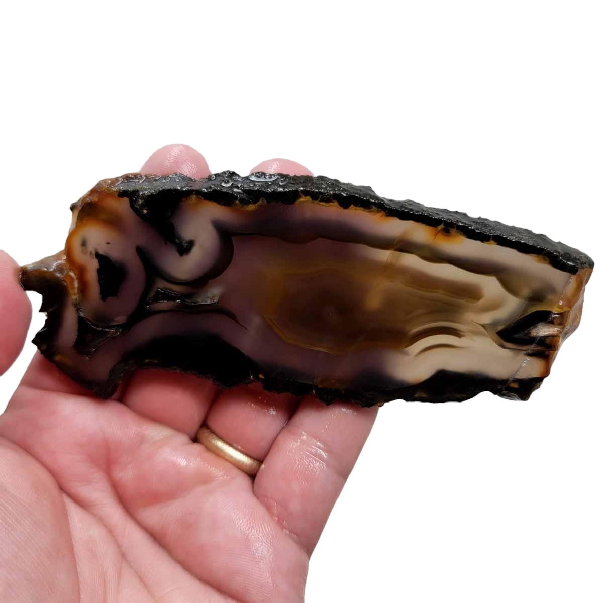 Brazilian Agate Slab! Lapidary Stone Slab! - Lapidary Central