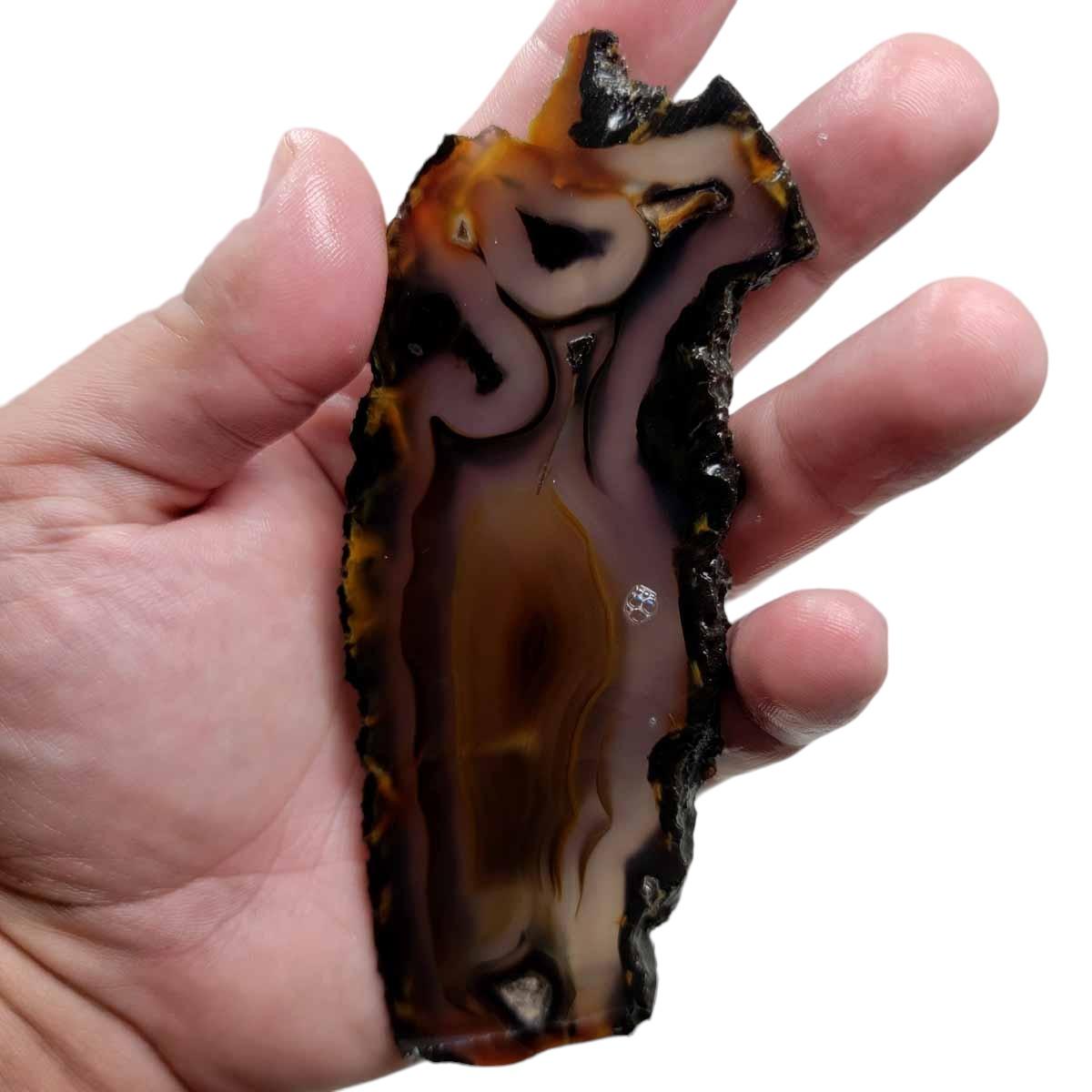 Brazilian Agate Slab! Lapidary Stone Slab! - Lapidary Central