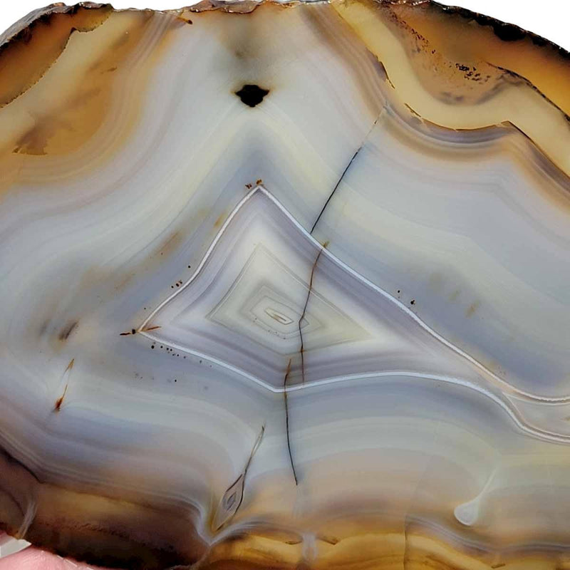 RARE Jequitinhonha Agate Slab!  Lapidary Stone Slab! - LapidaryCentral