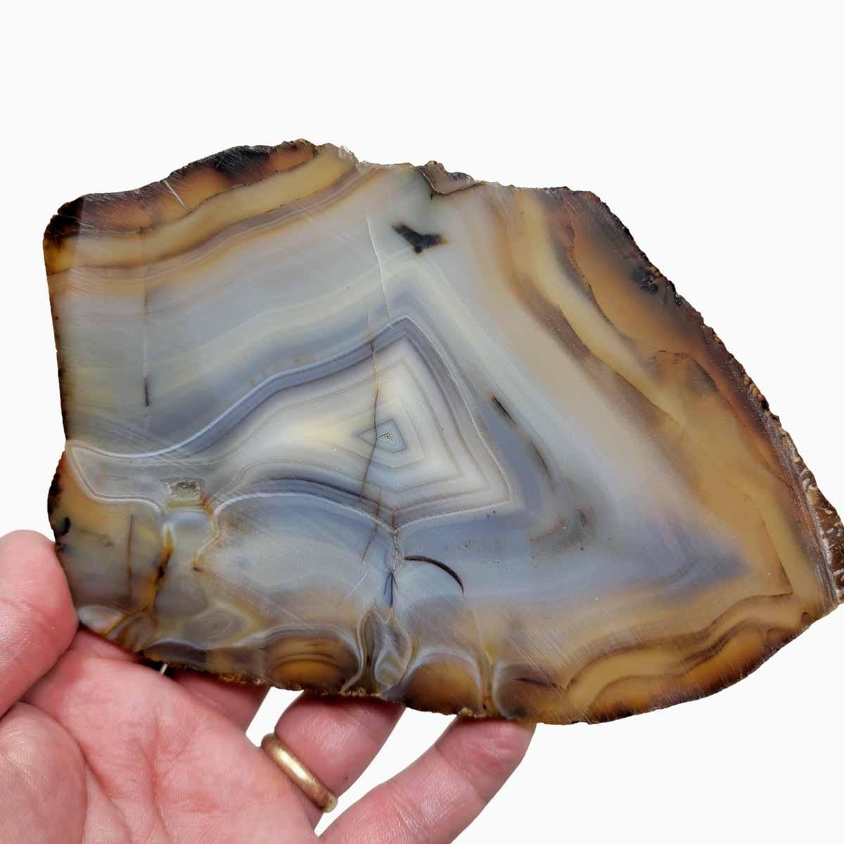 RARE Jequitinhonha Agate Slab Lapidary Stone Slab